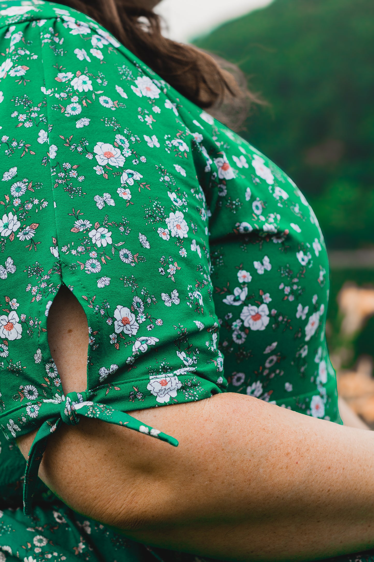 Greenvale Gossamer ~ Rowena Midi