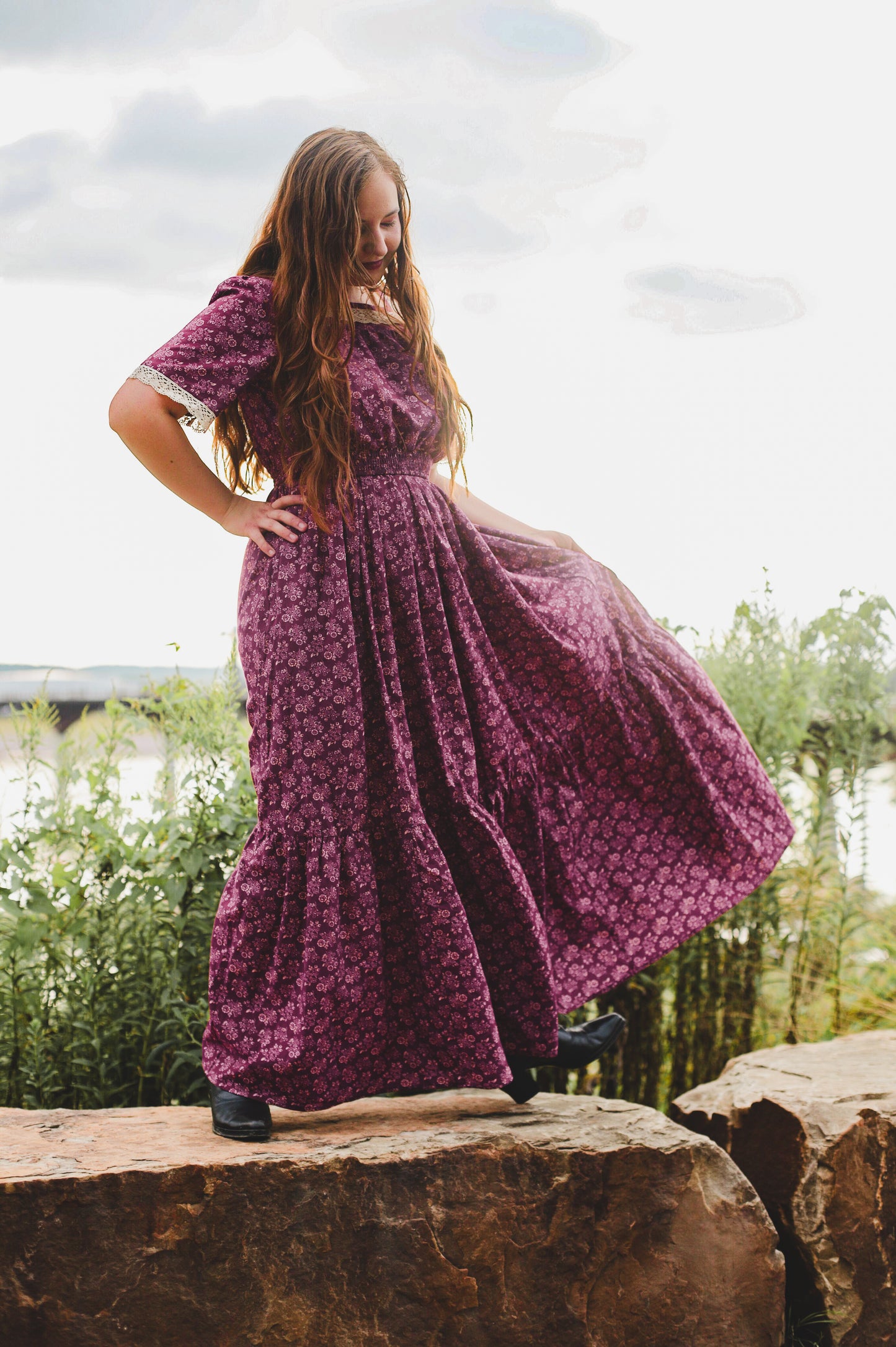 Huckleberry River ~ Hadassah Dress