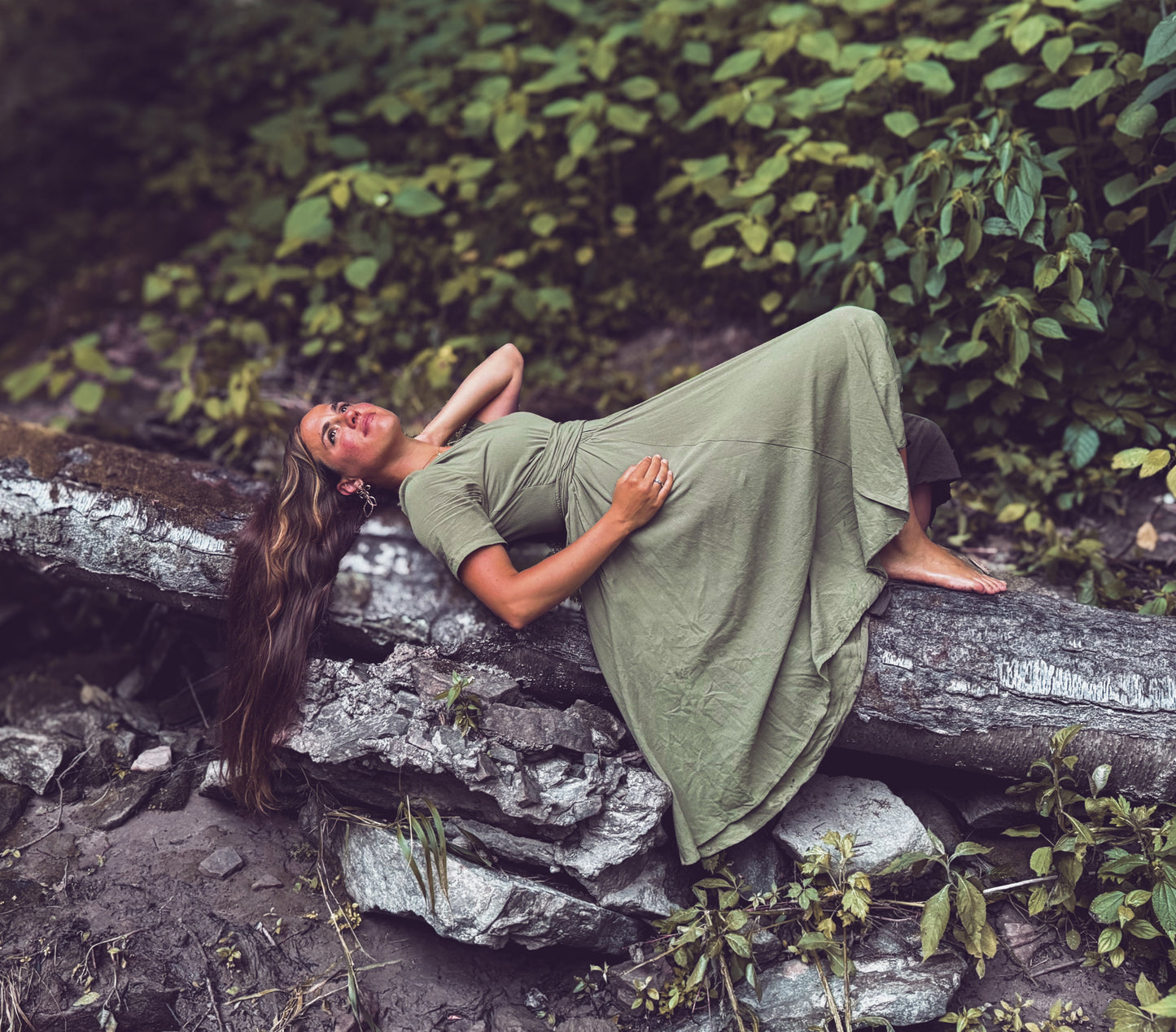 Sage ~ Wildwood Dress