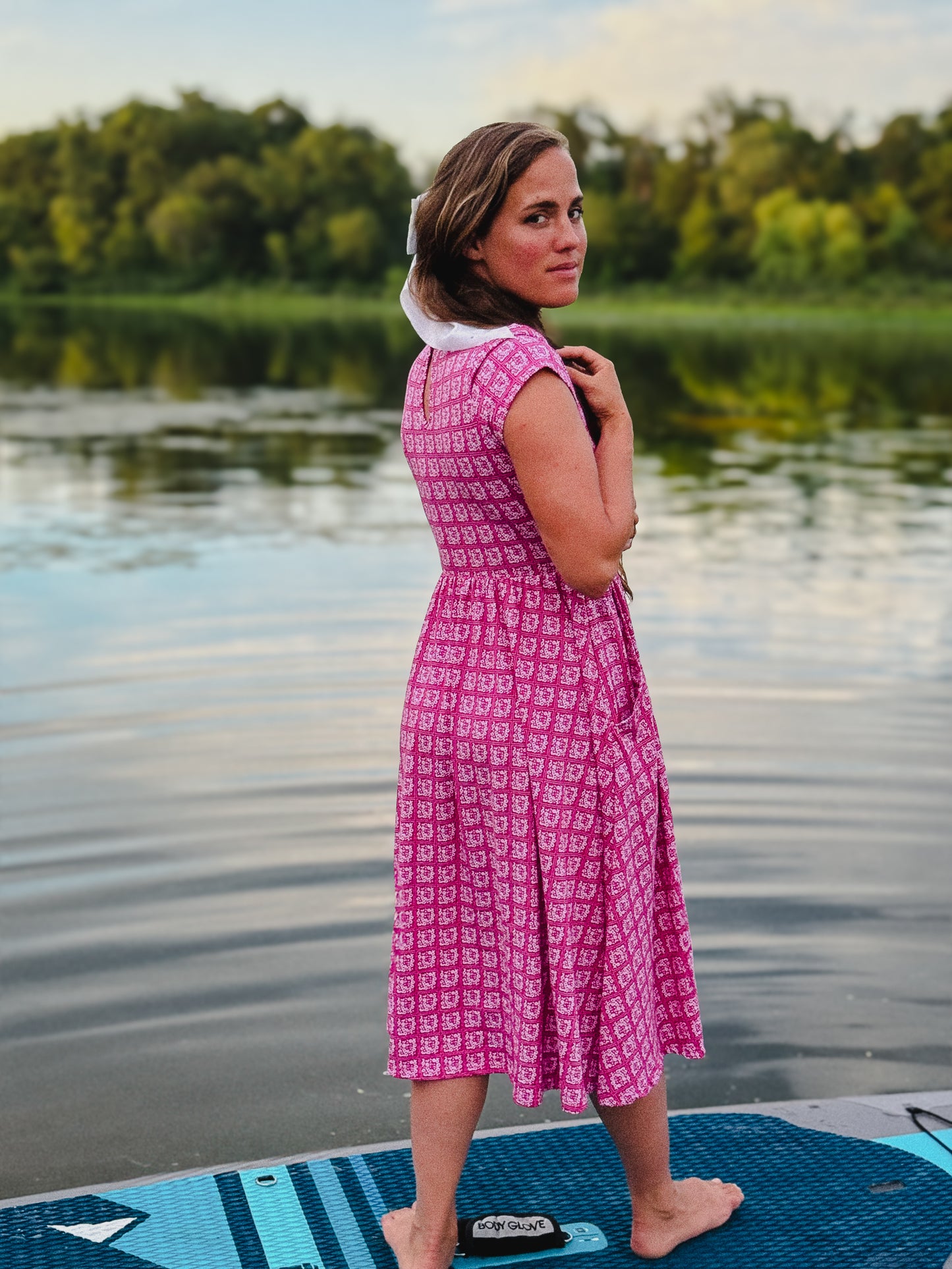 Daisy Mosaïque ~ Canterbury Classic Dress