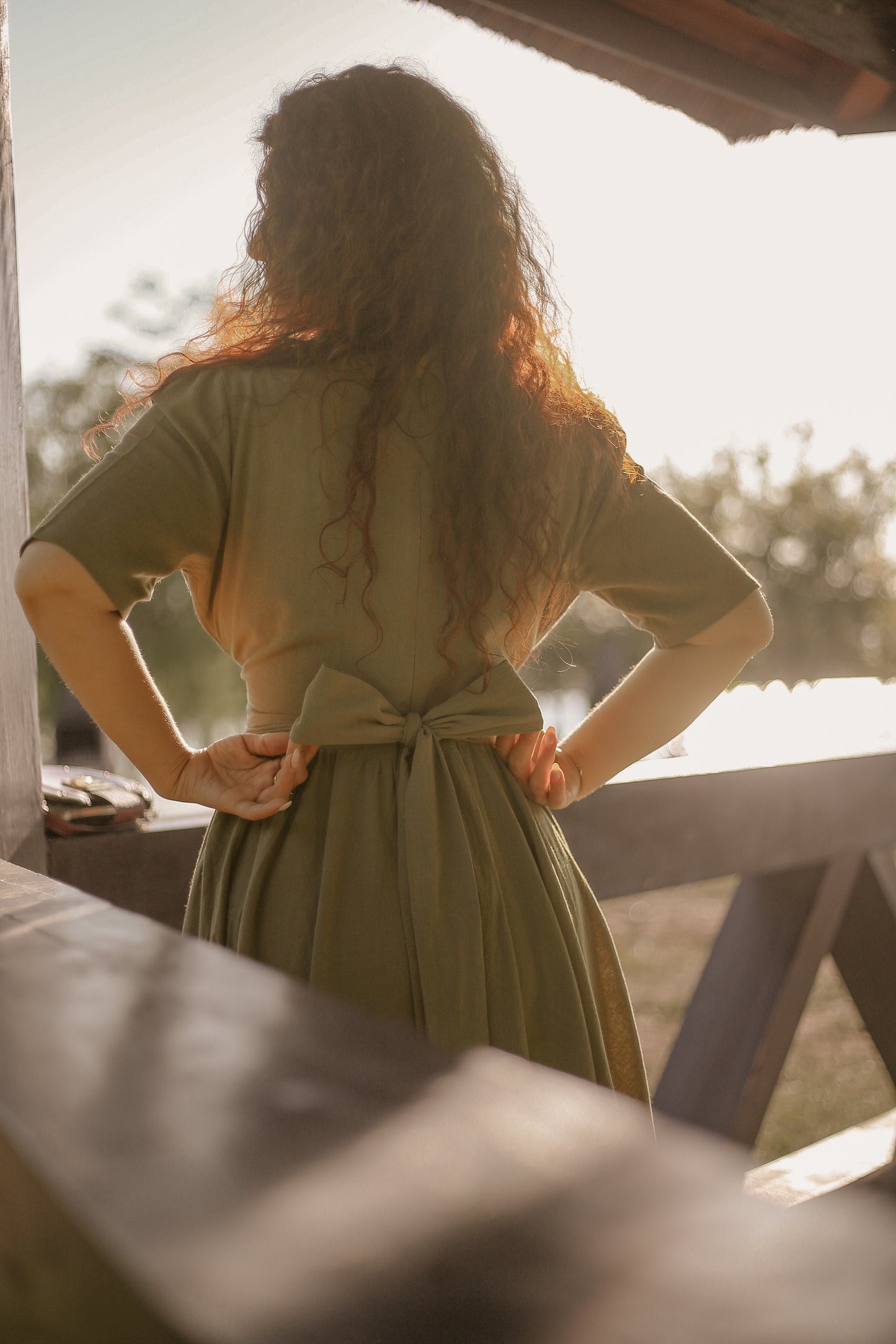 Sage ~ Wildwood Dress