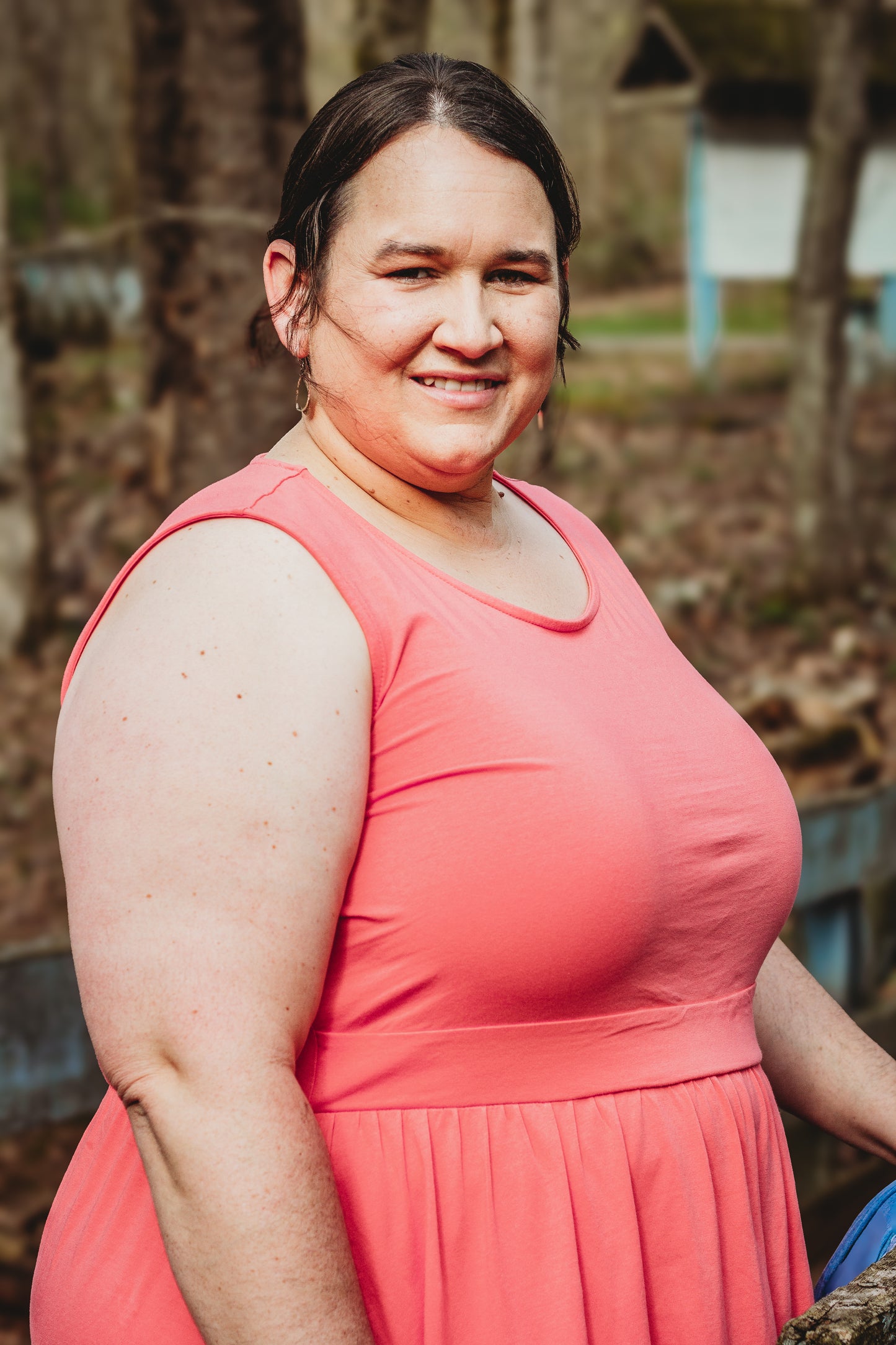 Classic Coral ~ Homesteader Dress