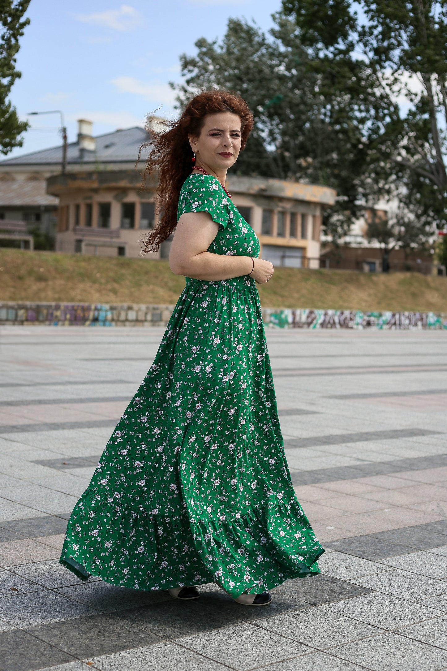 Greenvale Gossamer ~ Canterbury Maxi