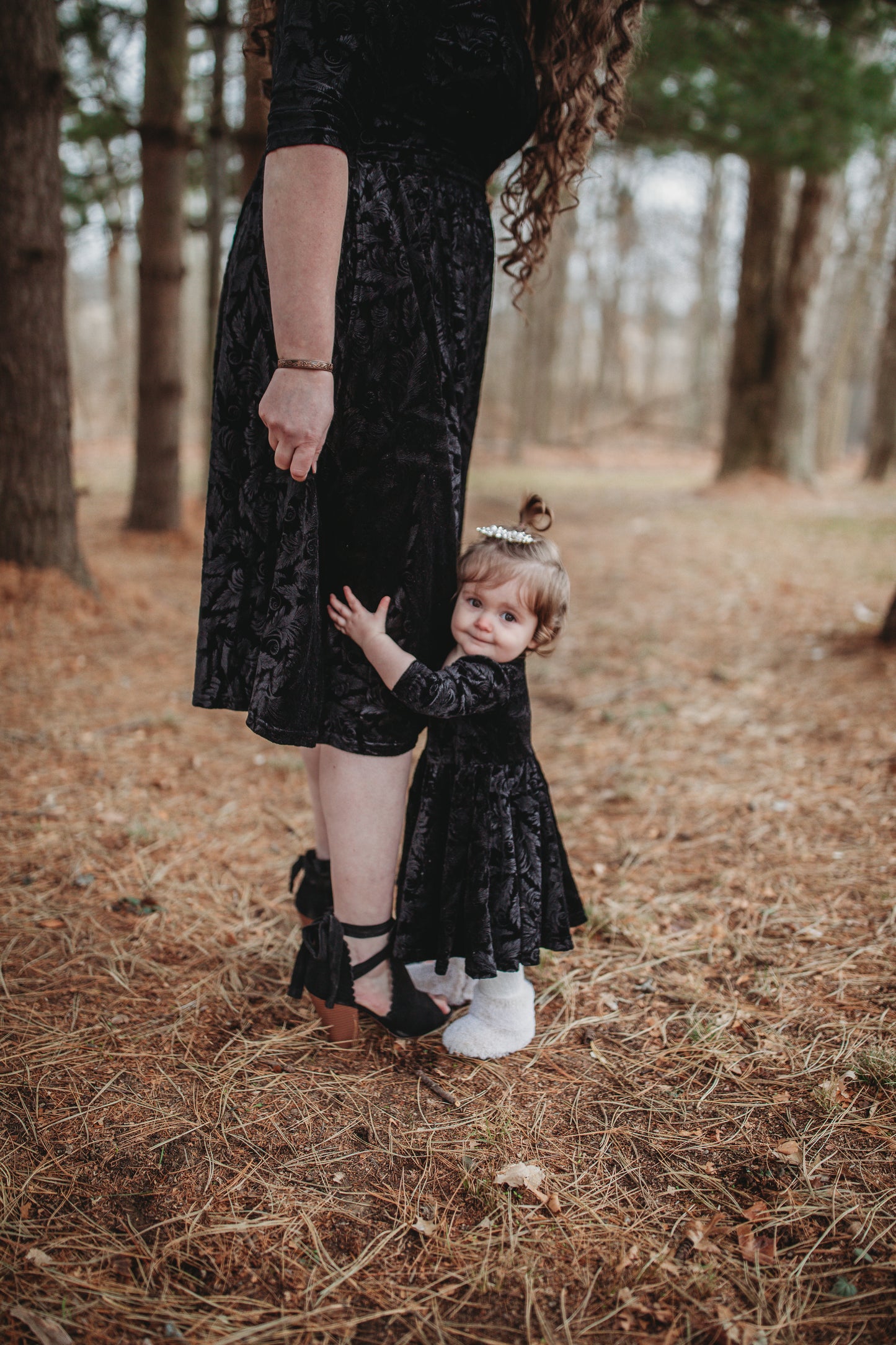 Noir Luxe ~ Fairy-twirl Dress