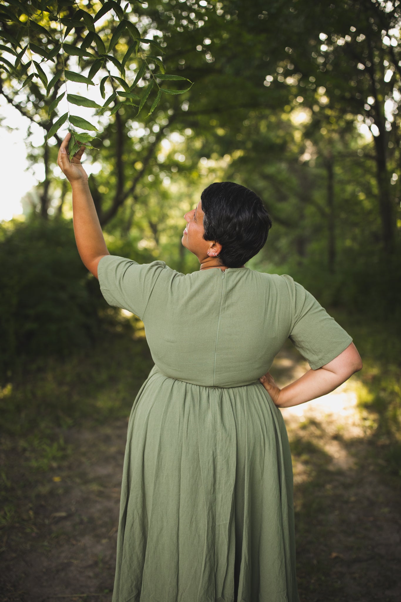 Sage ~ Wildwood Dress