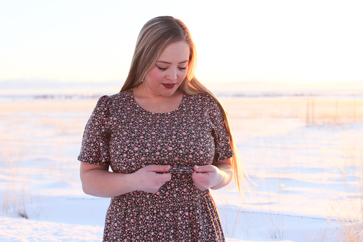 Woodsie Floral ~ Everyday Dress