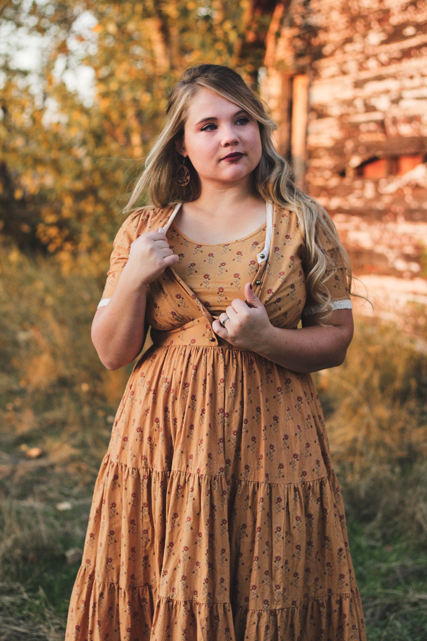 Pressed Marigold ~ Keepsake Dress
