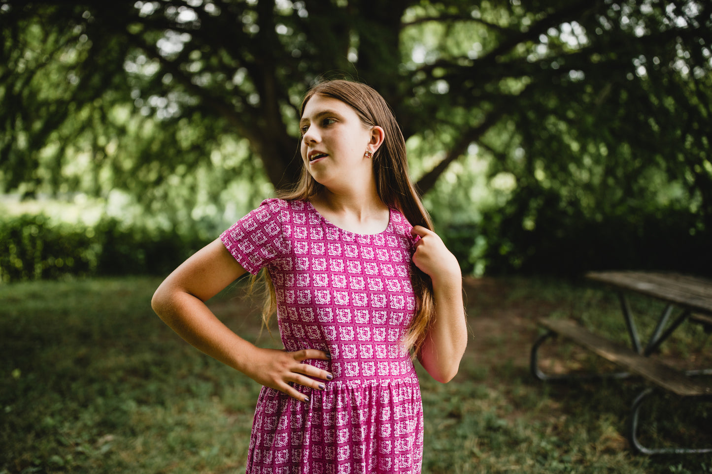 Daisy Mosaïque ~ Mini Everyday Dress