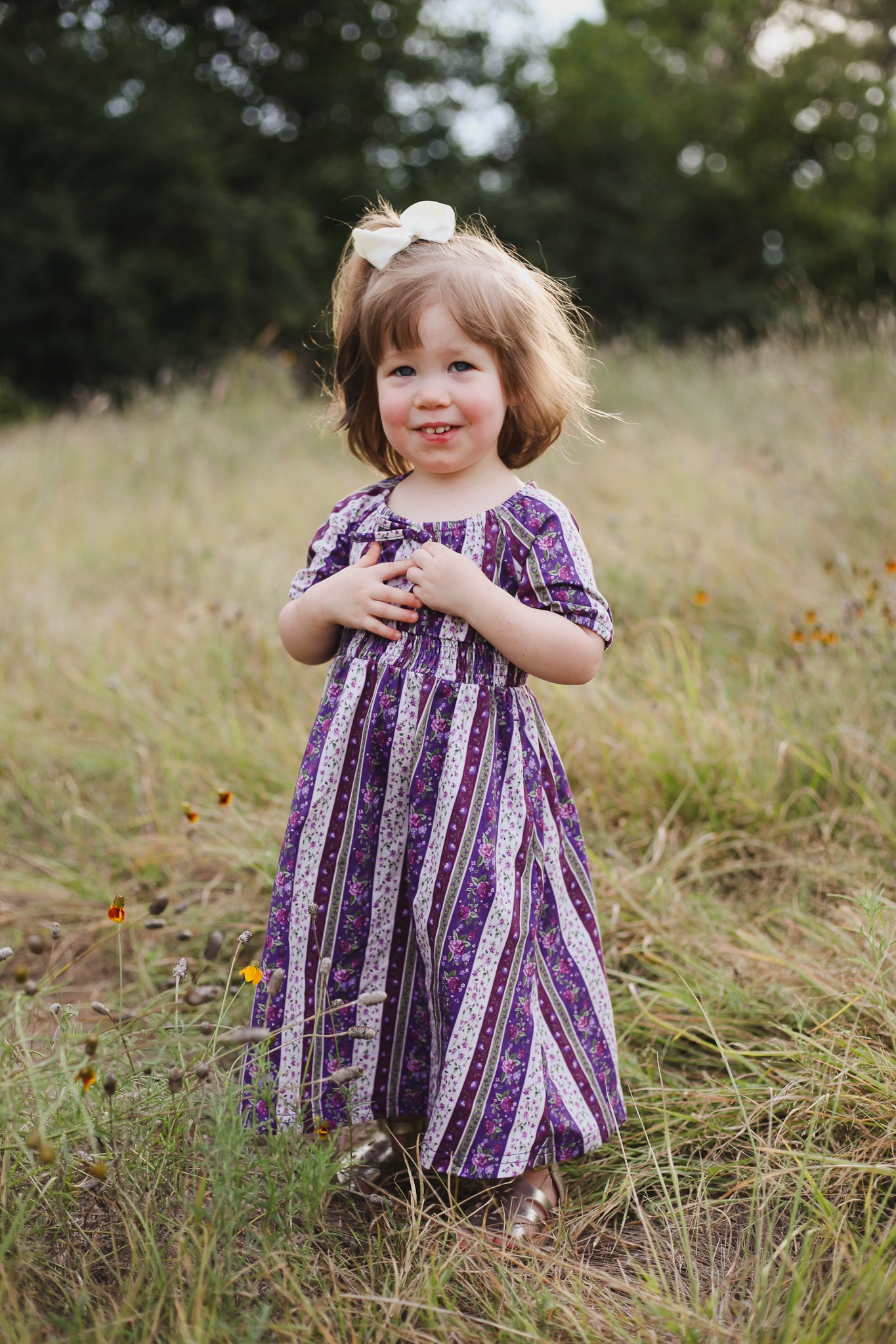 Antique Amethyst ~ Mini Folklore Dress