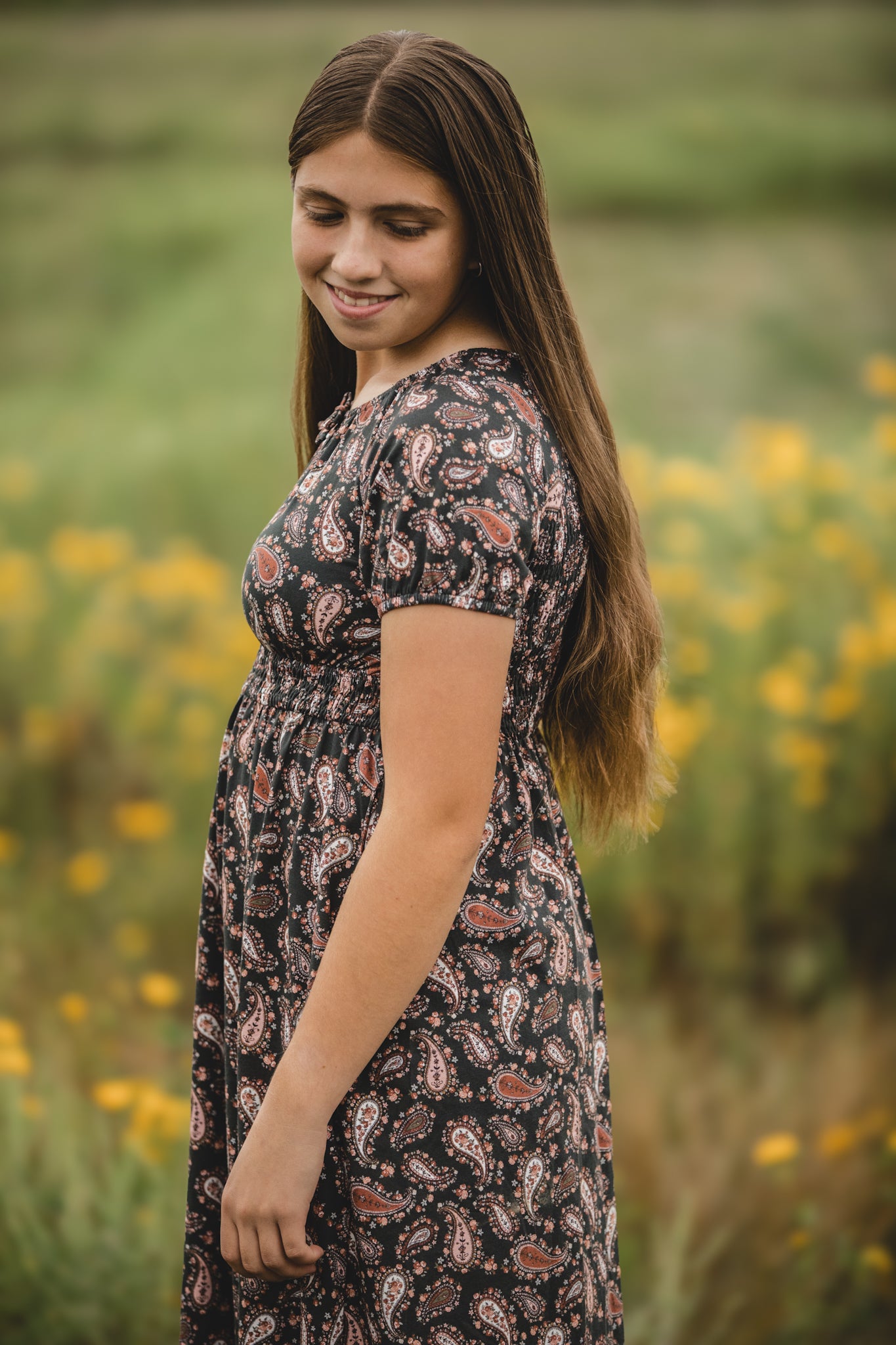 Pine & Paisley ~ Mini Folklore Dress