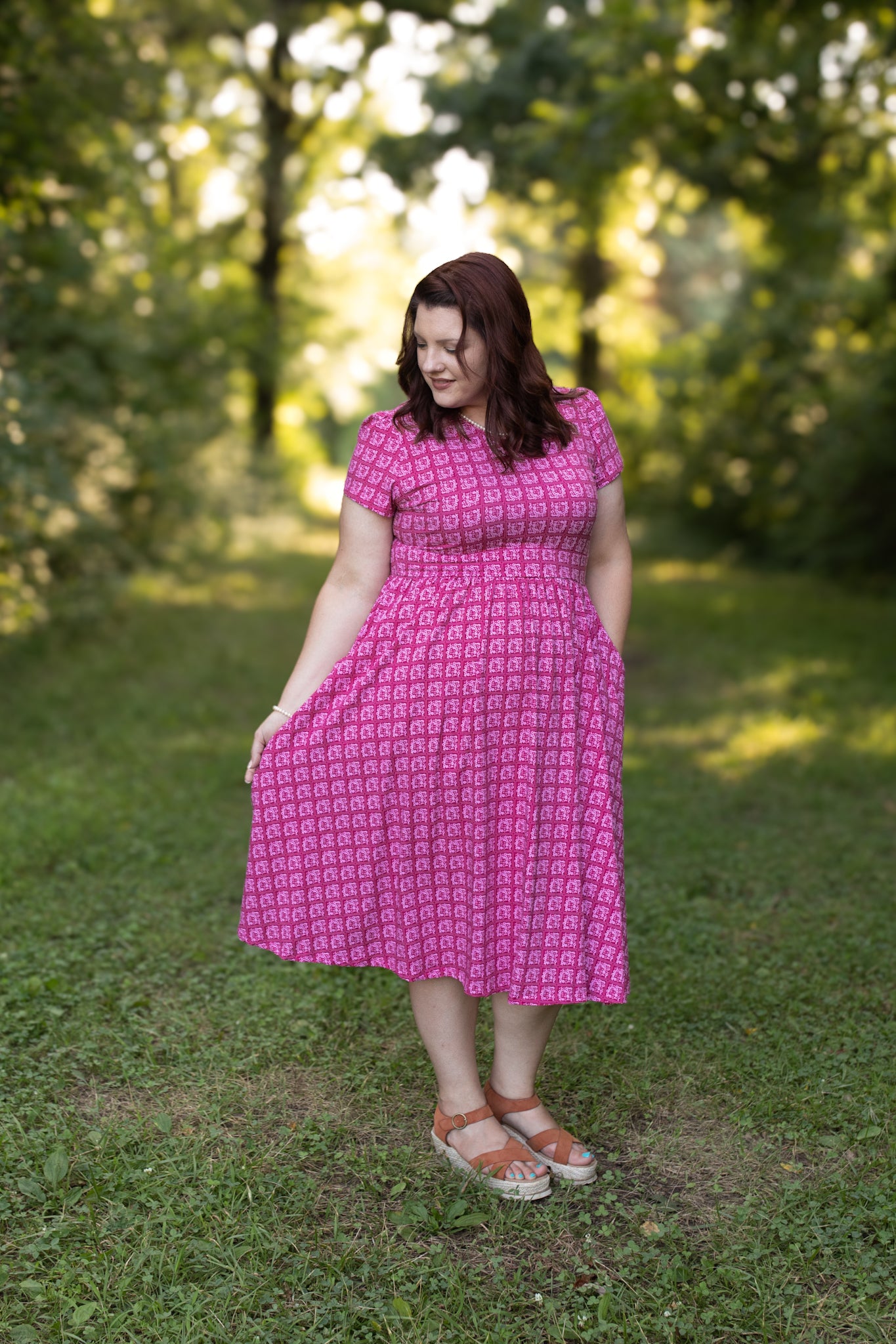 Daisy Mosaïque ~ Canterbury Classic Dress