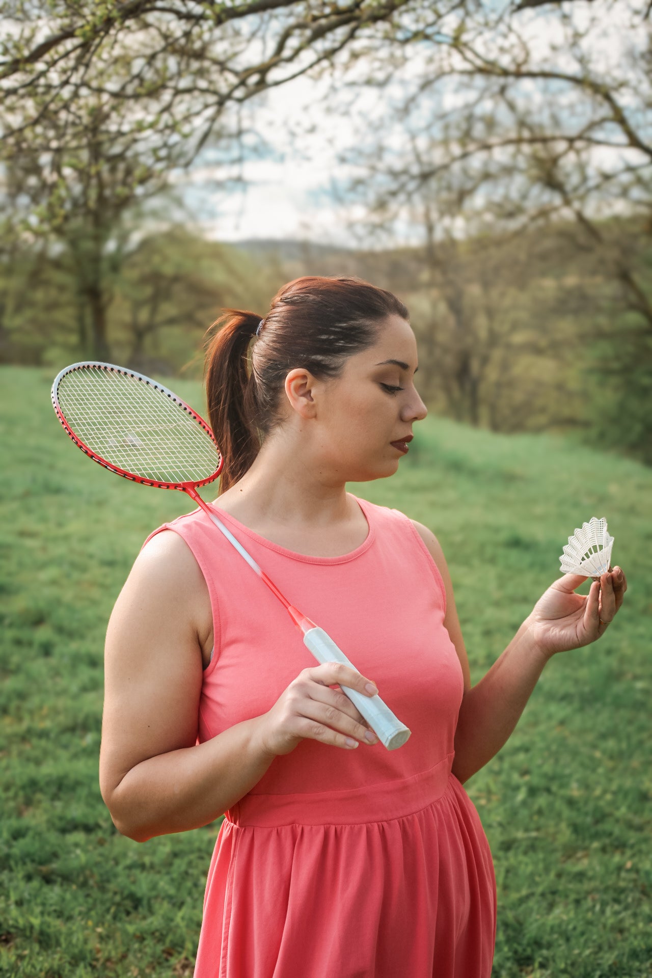 Classic Coral ~ Homesteader Dress