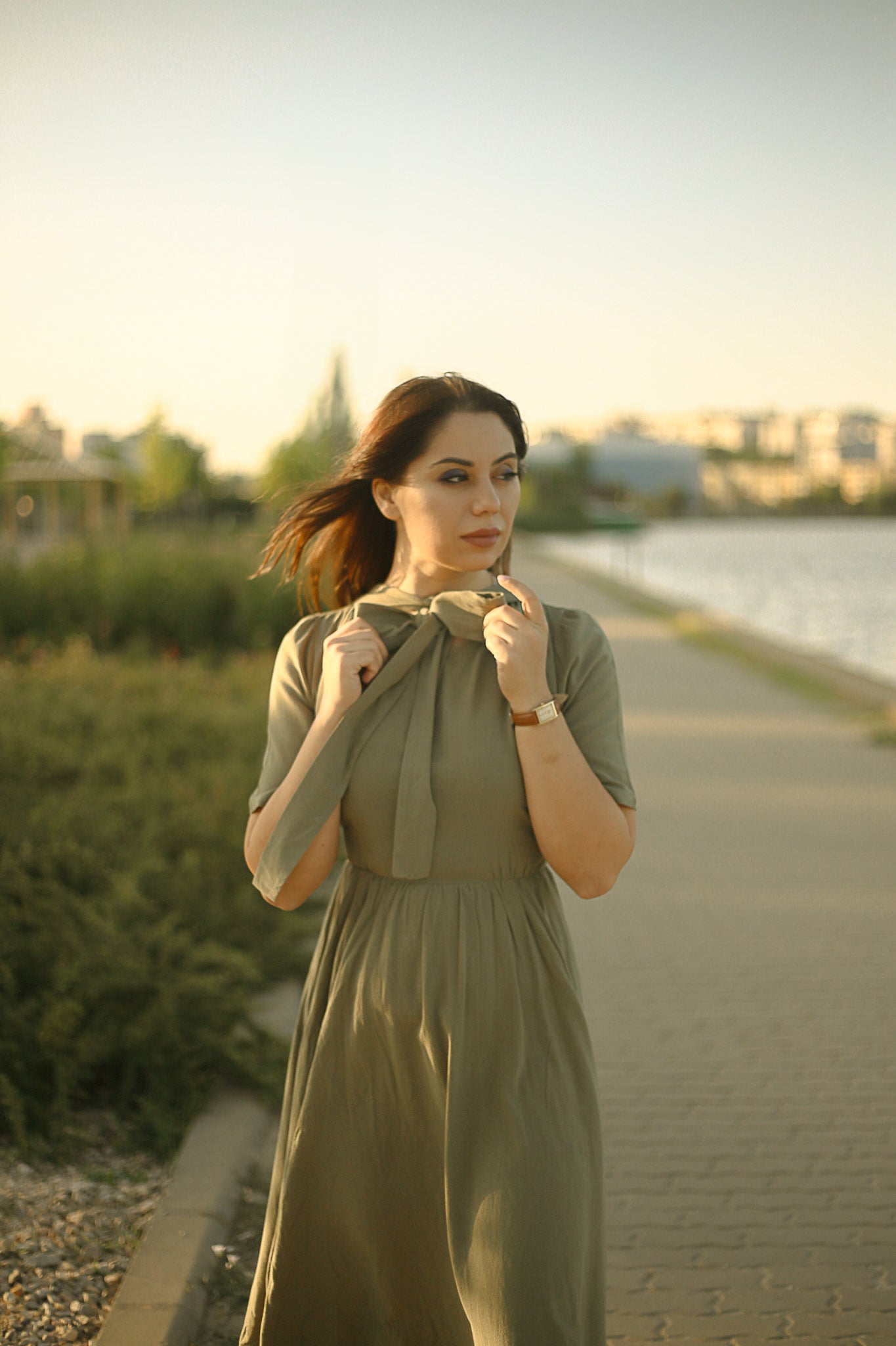 Sage ~ Wildwood Dress