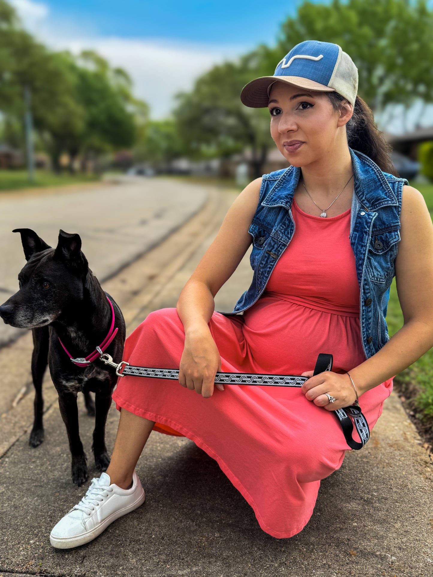 Classic Coral ~ Homesteader Dress