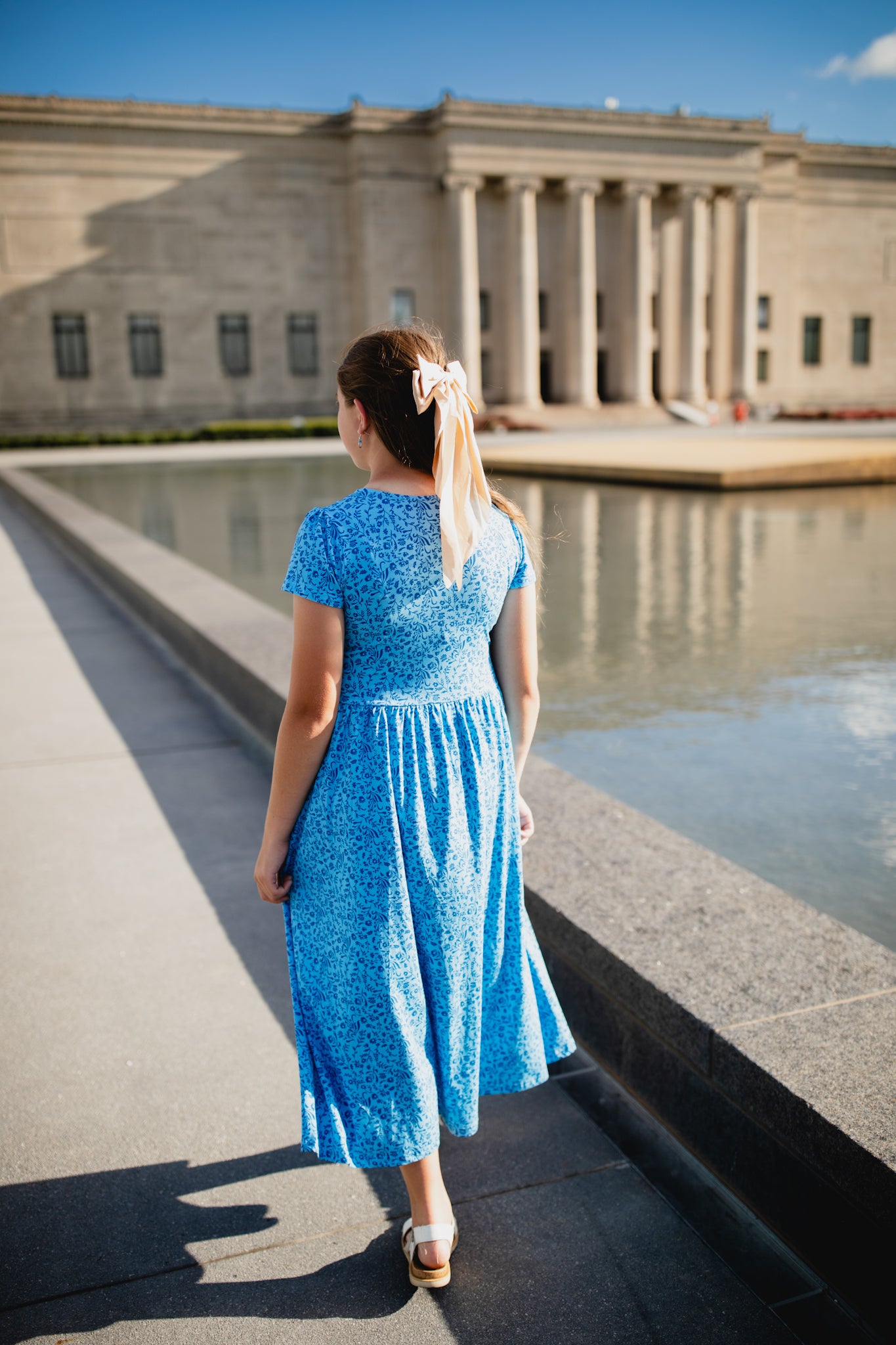 Scripted Azure ~ Mini Everyday Dress