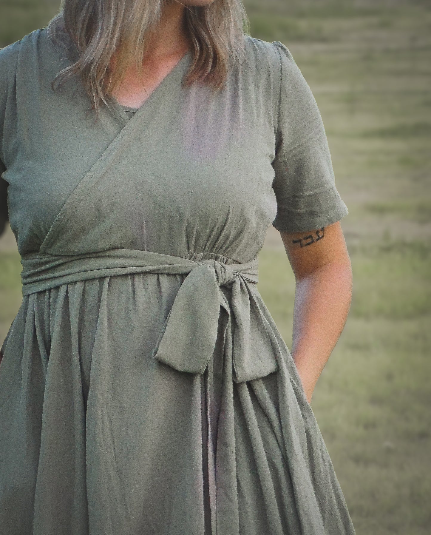 Sage ~ Wildwood Dress