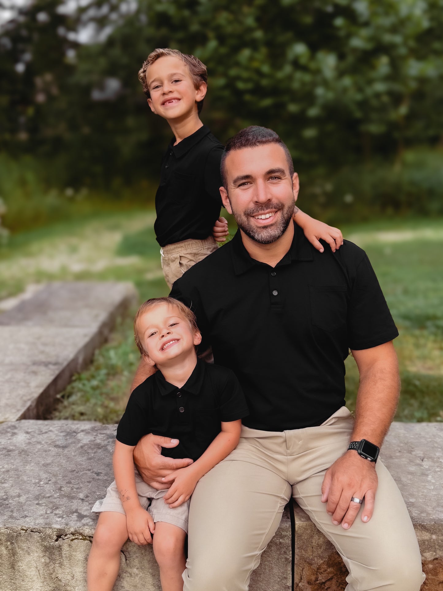 Ebony ~ Boy’s Perseverance Polo