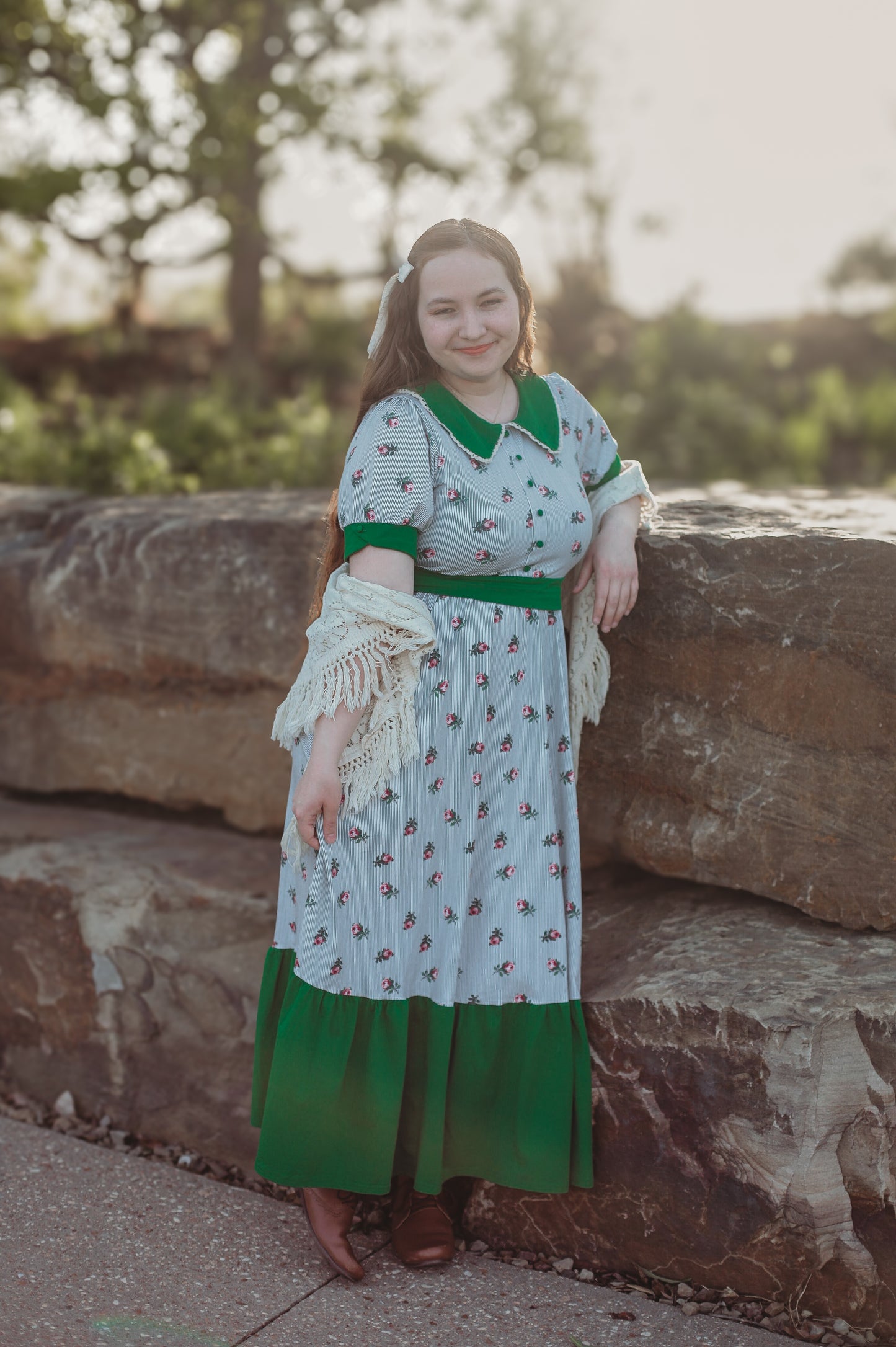 Susannah ~ Verity Dress (Print Pockets)