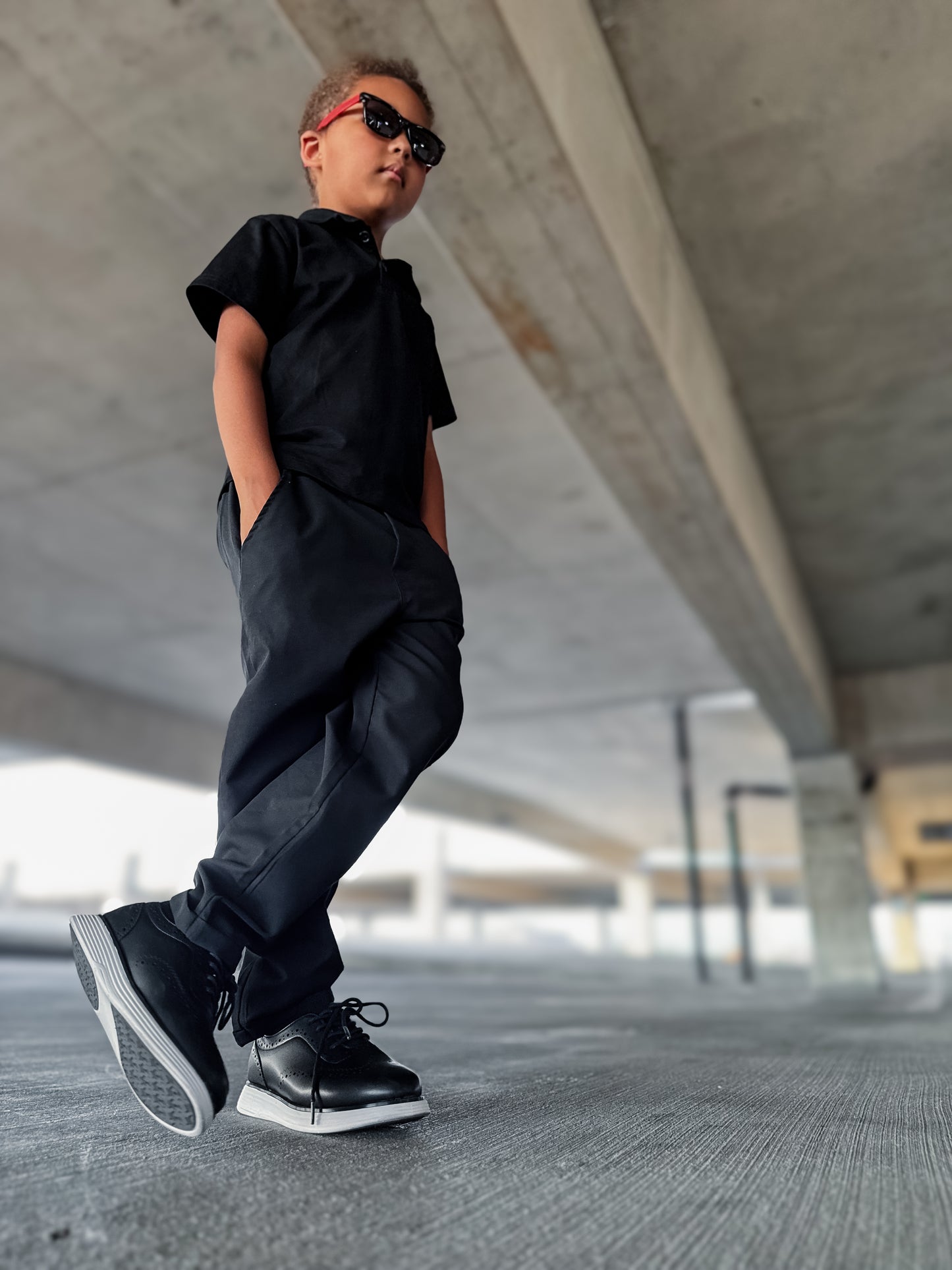 Ebony ~ Boy’s Perseverance Polo