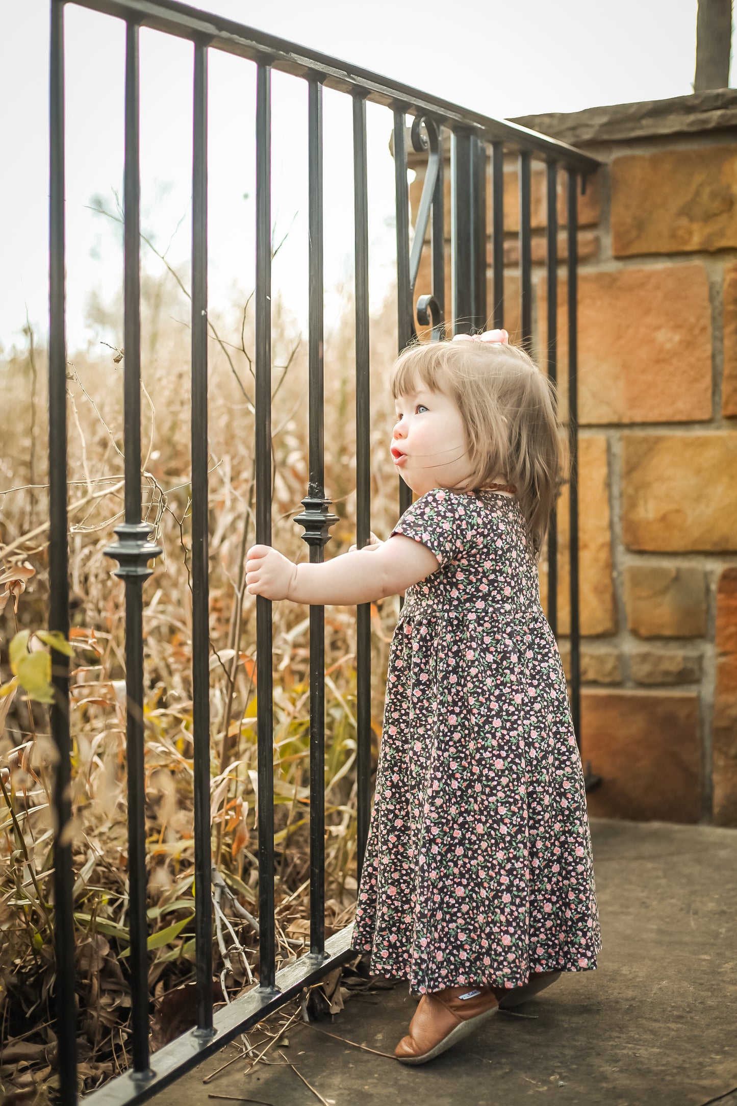 Woodsie Floral ~ Mini Everyday Dress