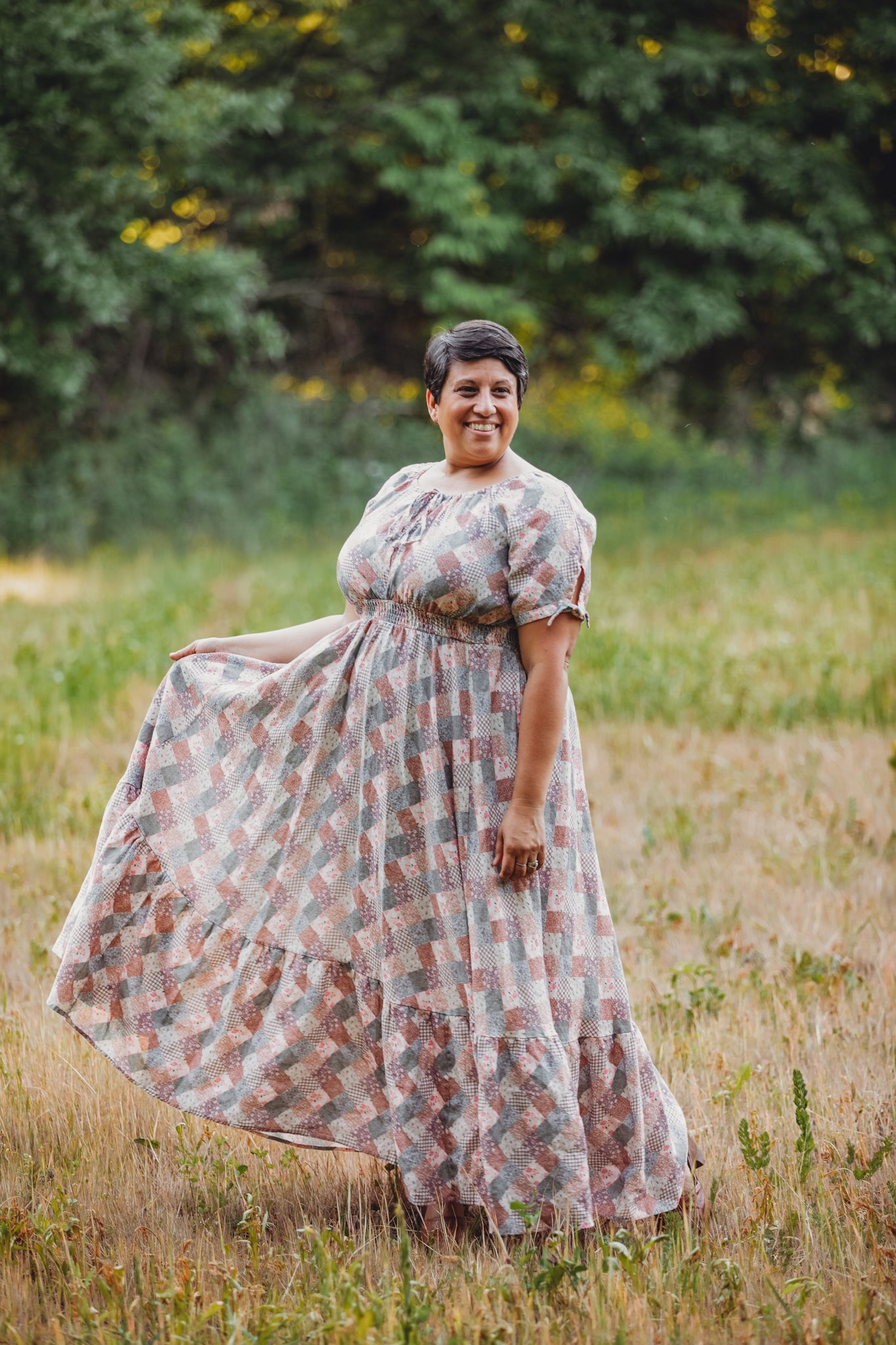 Woven Wildflower ~ Folklore Maxi