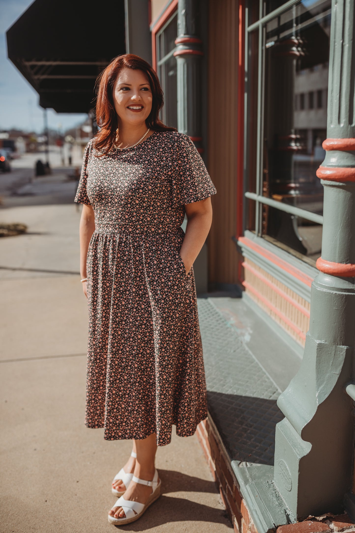 Woodsie Floral ~ Everyday Dress