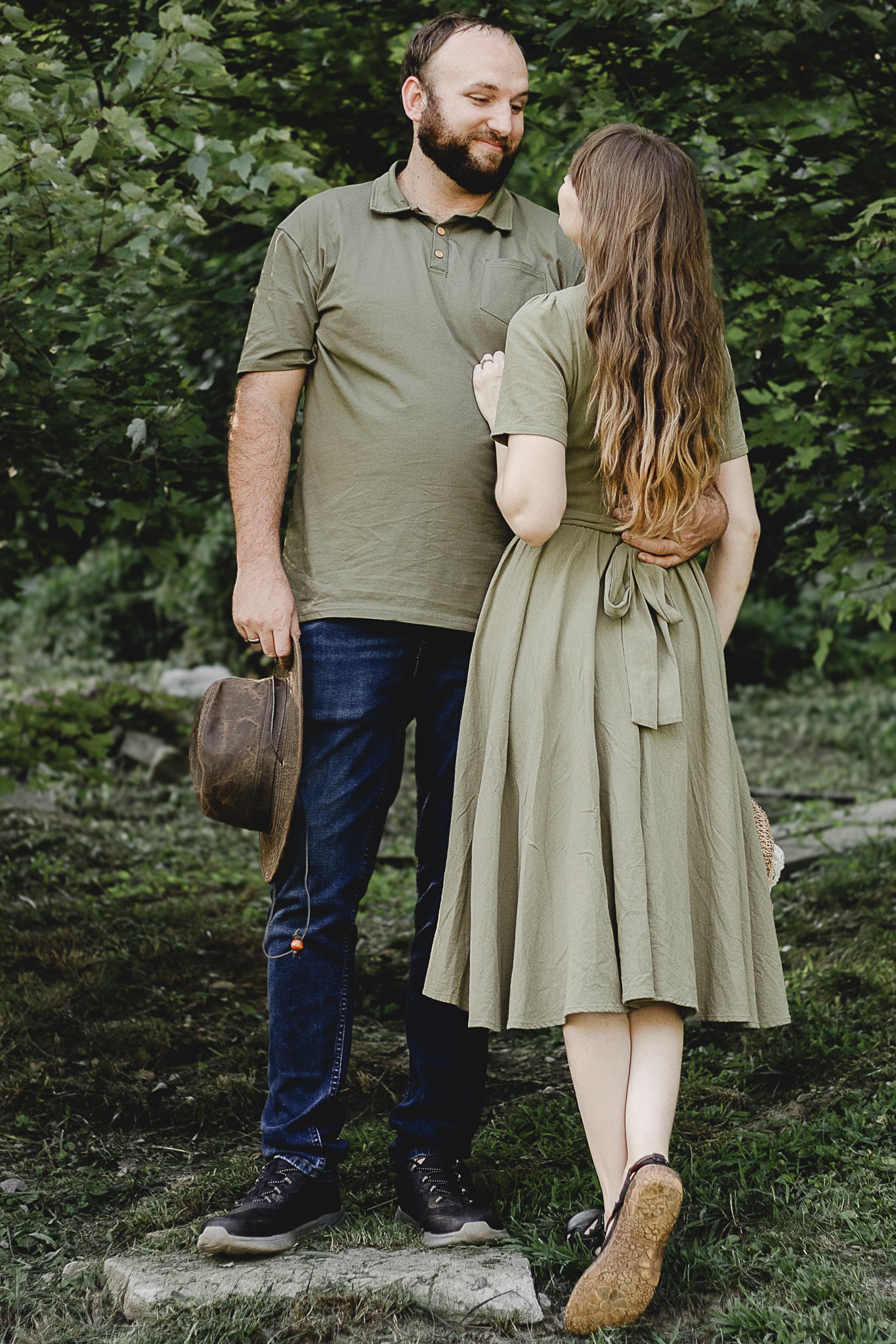 Sage ~ Wildwood Dress