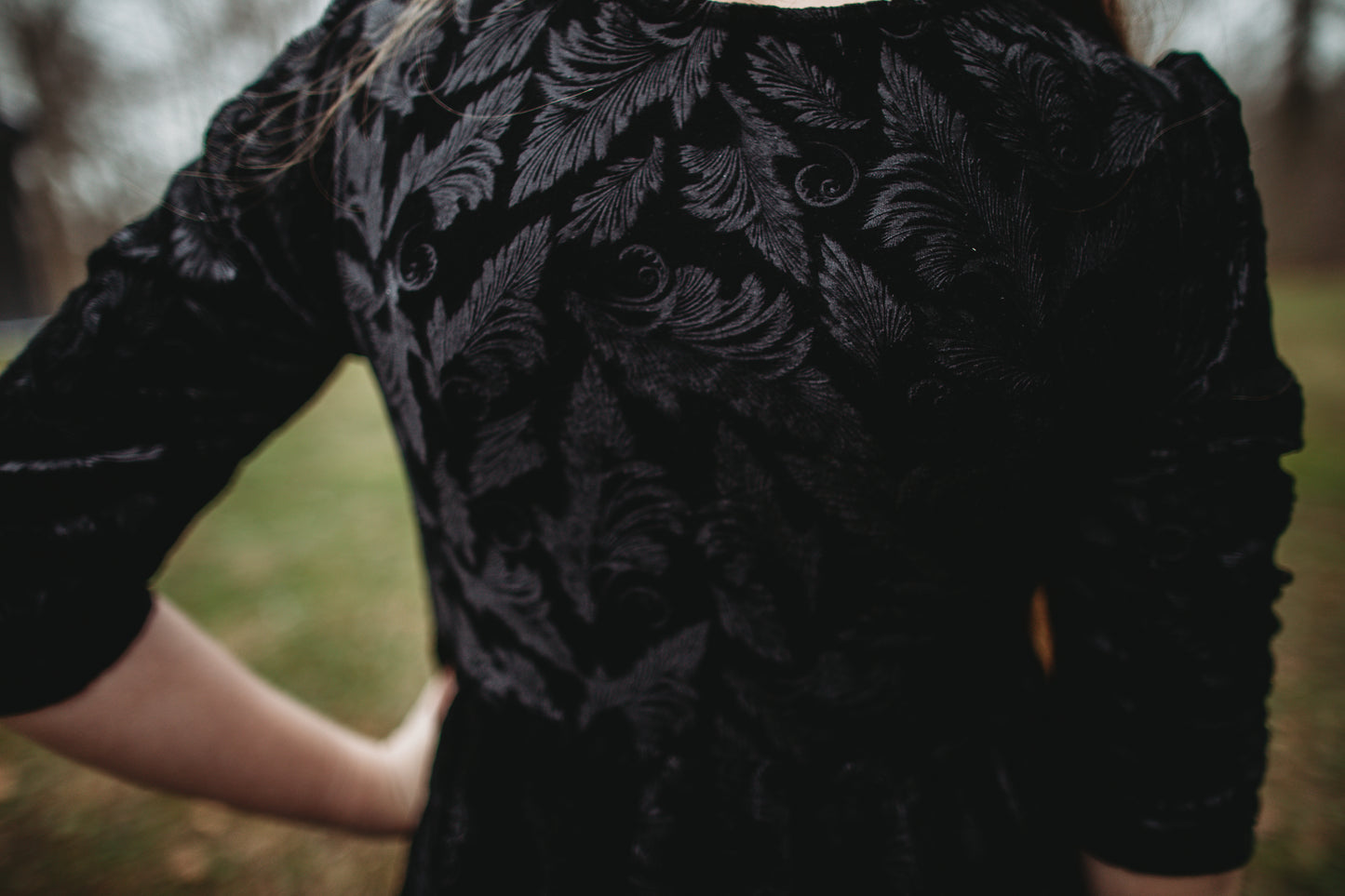 Noir Luxe ~ Fairy-twirl Dress