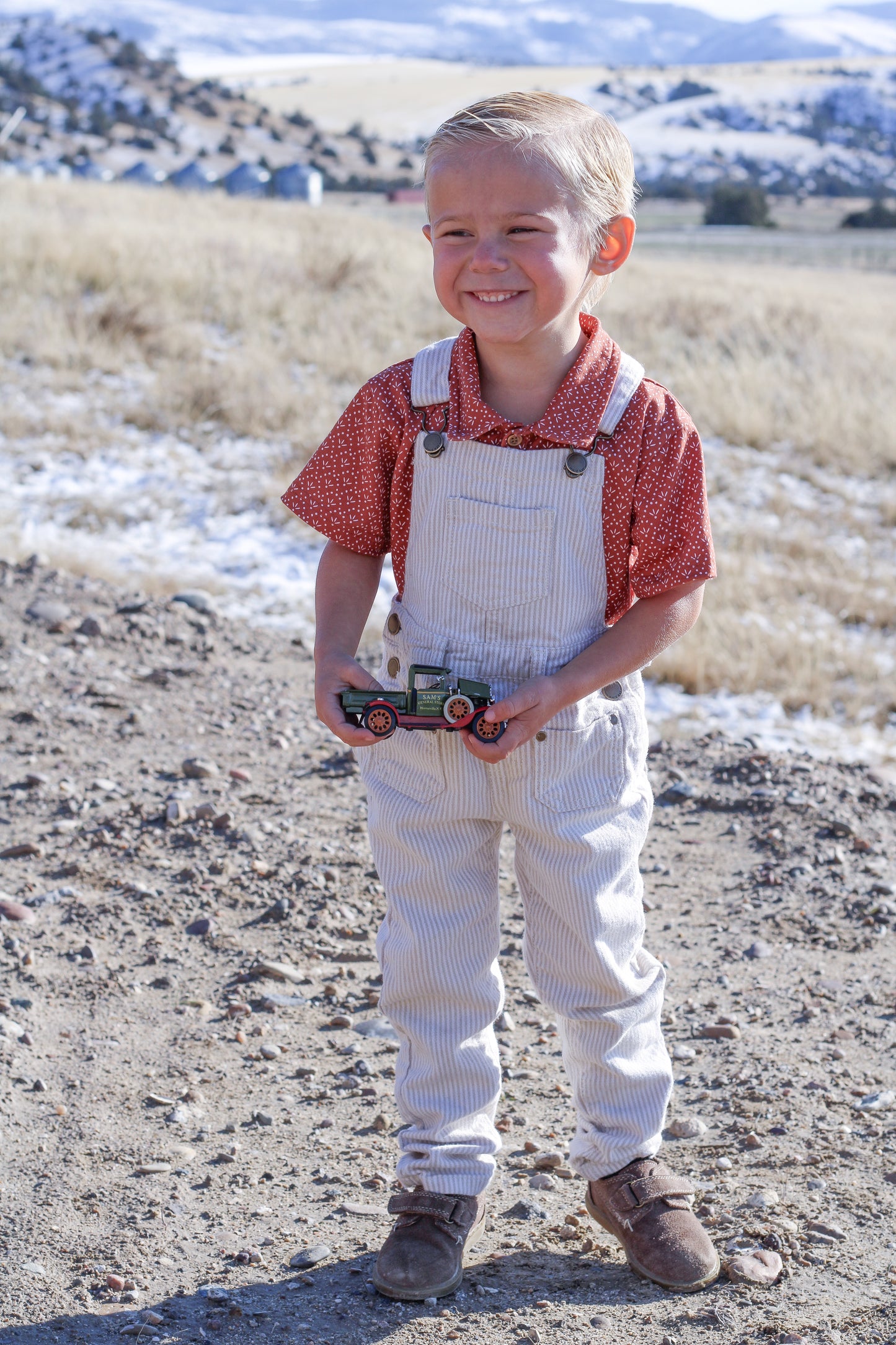 Terracotta ~ Perseverance Polo