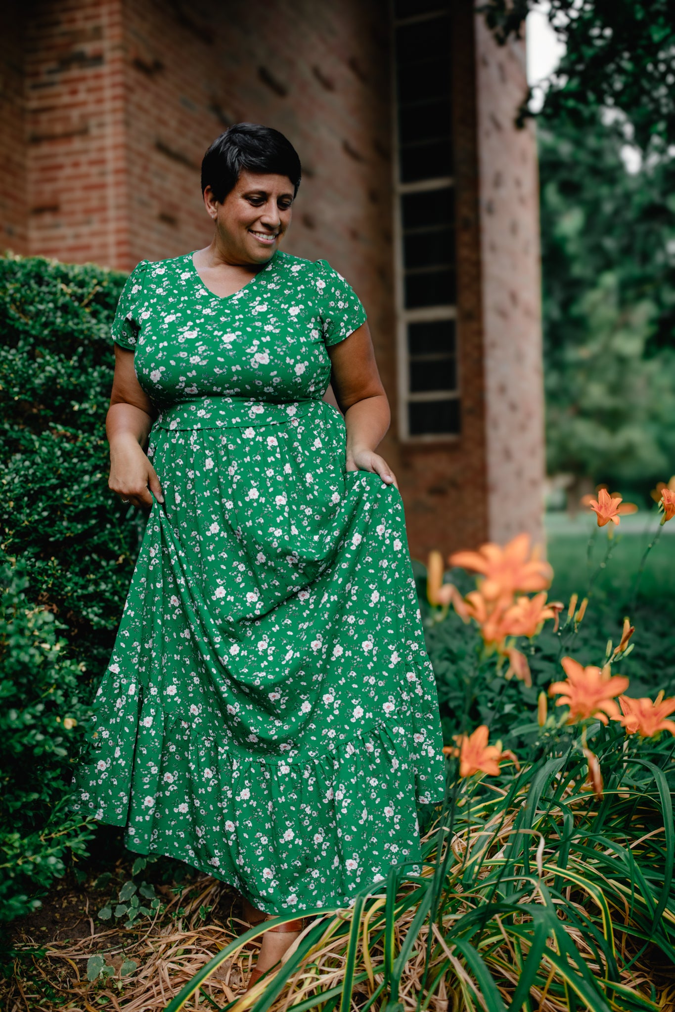 Greenvale Gossamer ~ Canterbury Maxi