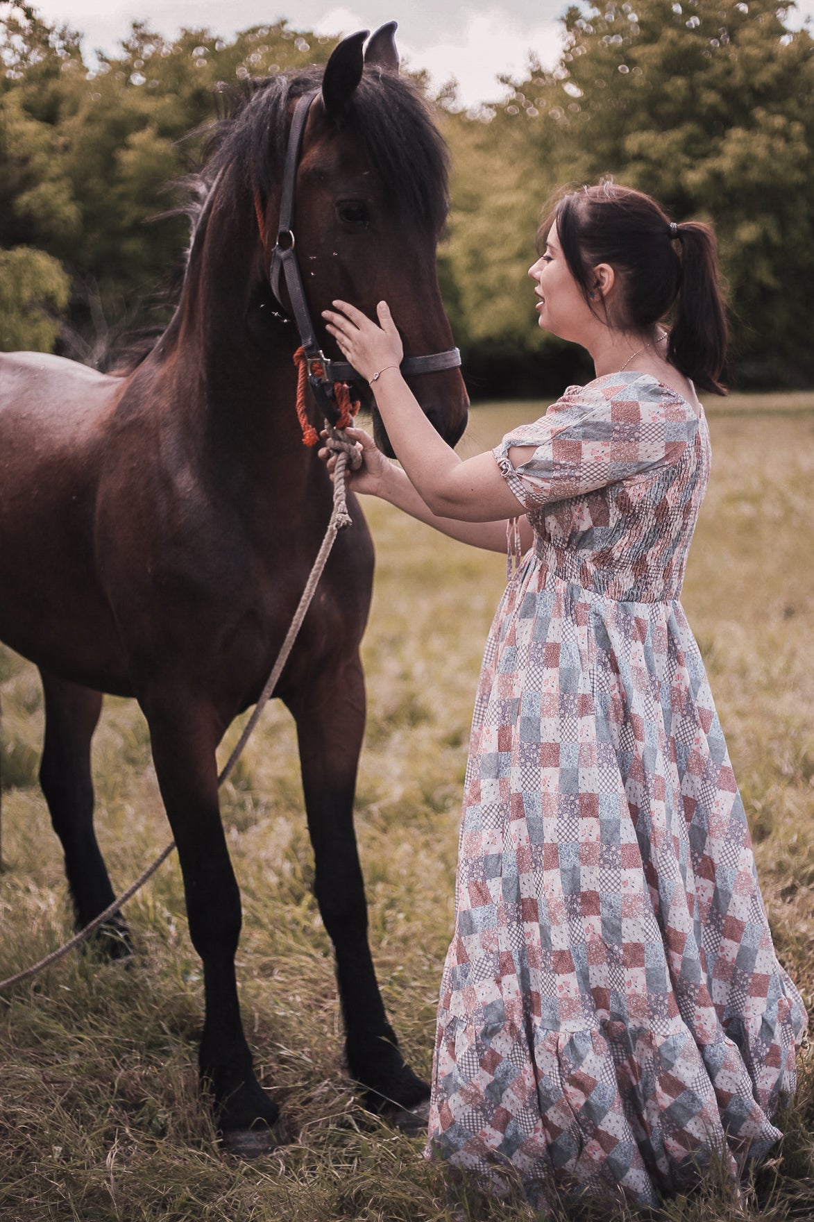Woven Wildflower ~ Folklore Maxi