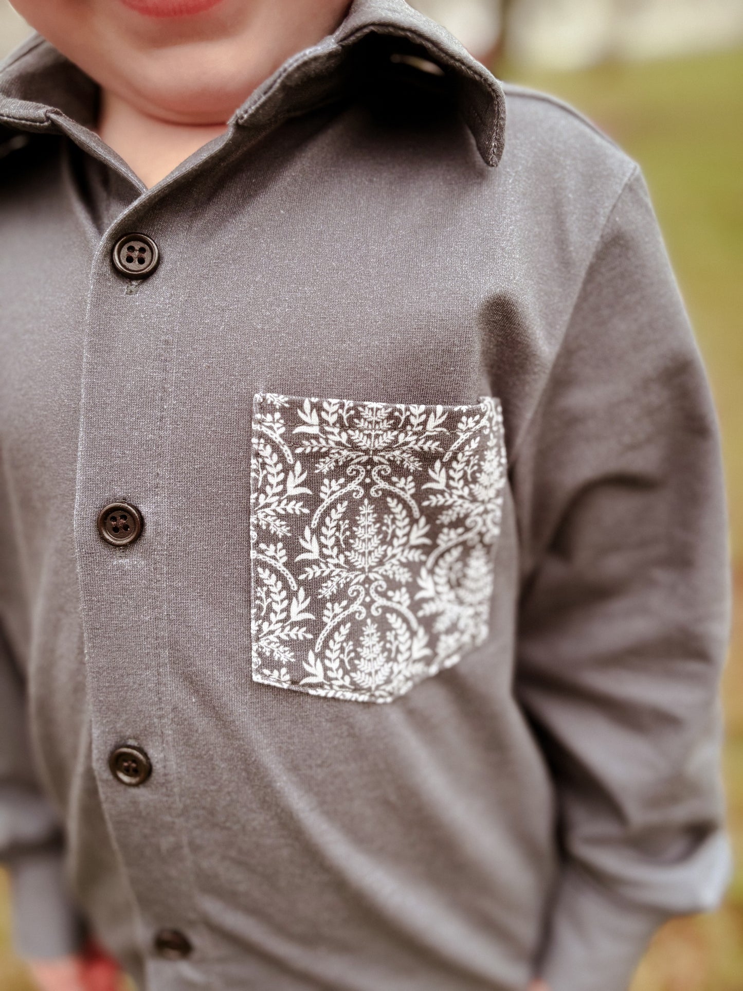 Winsomewoods ~ Brave Button-up