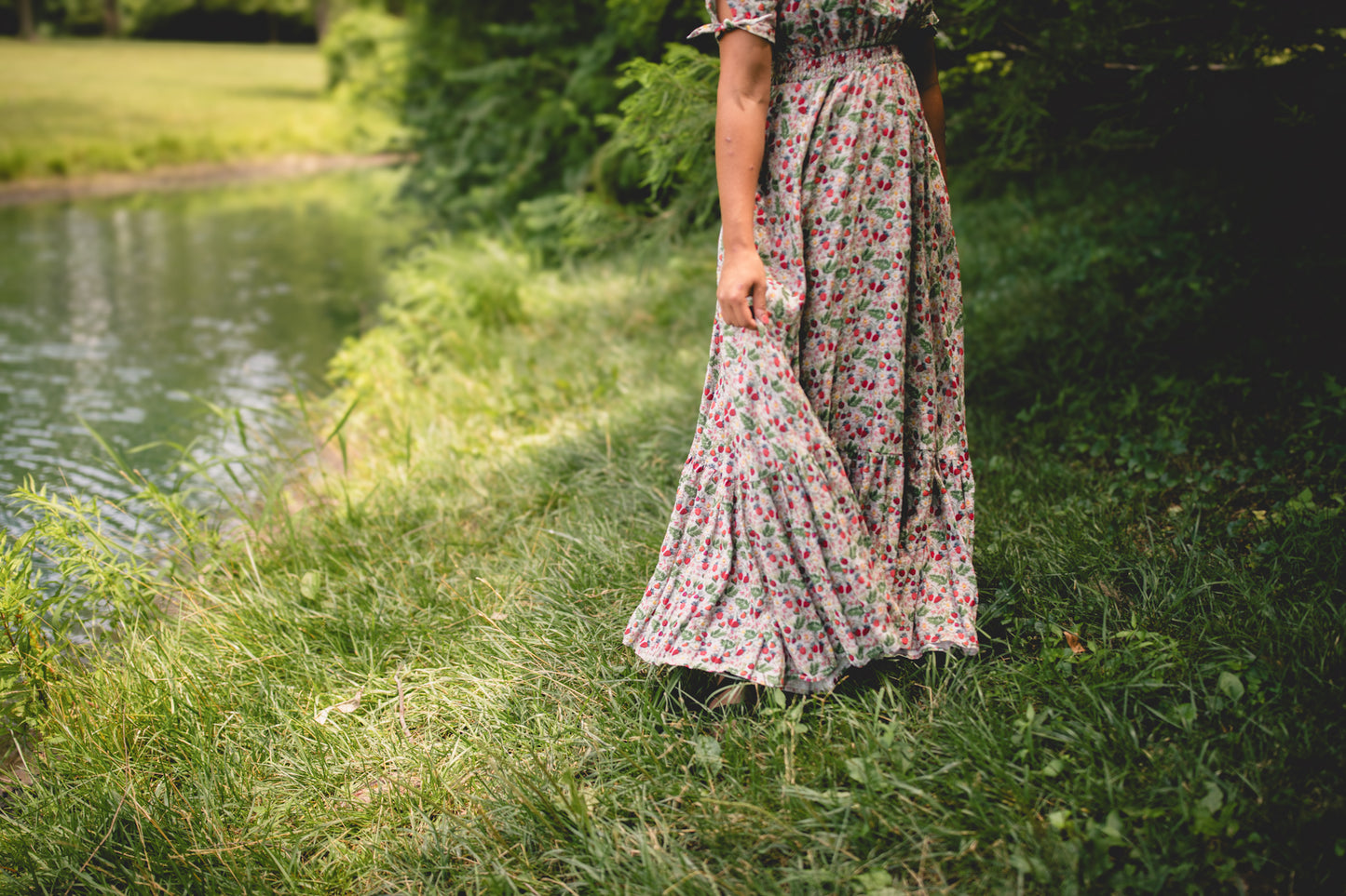 Strawberry Serenity ~ Folklore Maxi