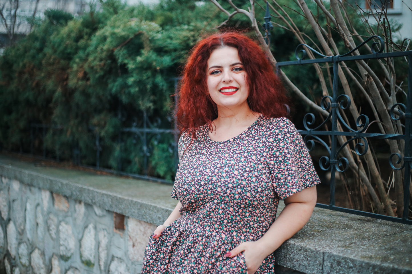 Woodsie Floral ~ Everyday Dress