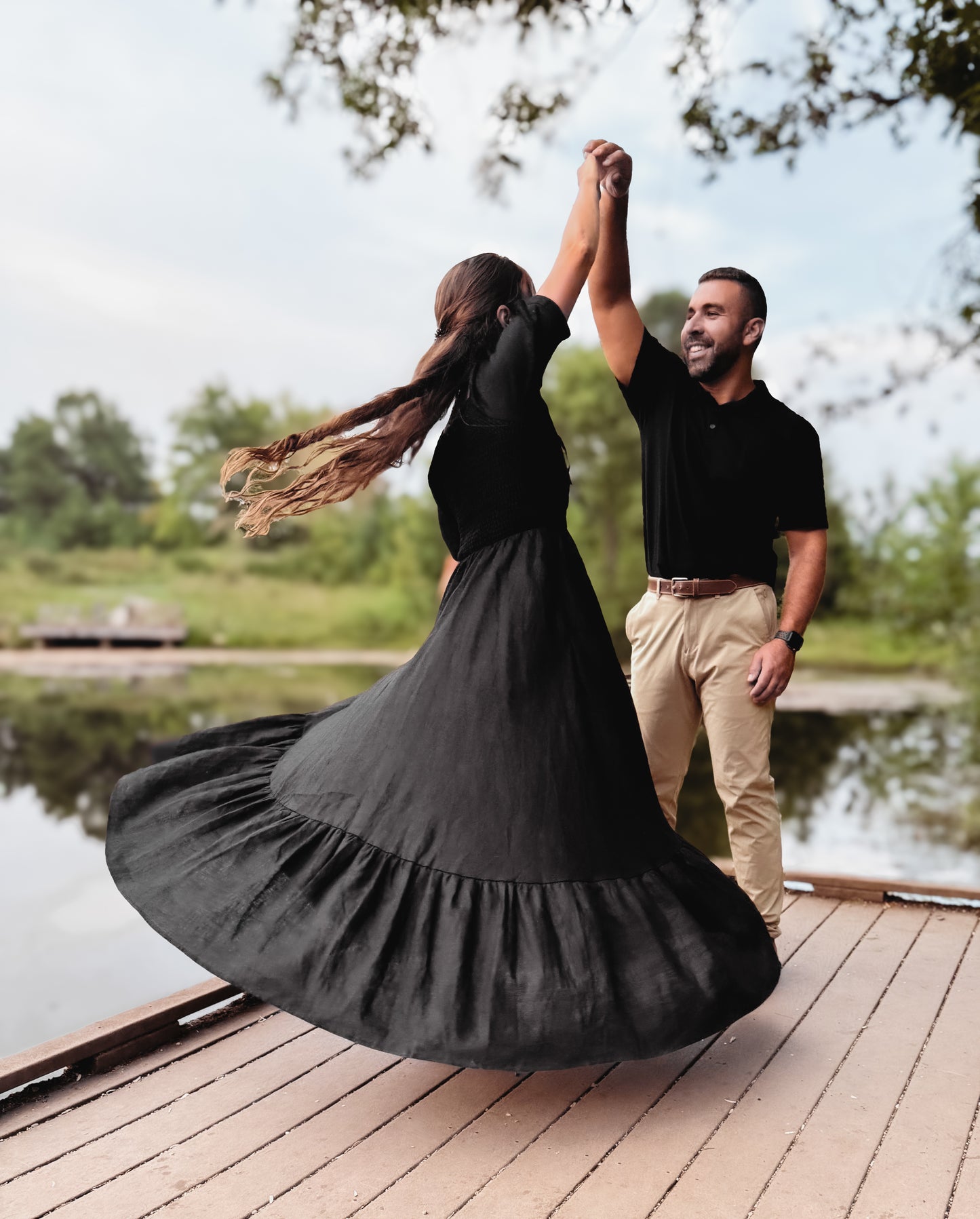Ebony ~ Folklore Maxi