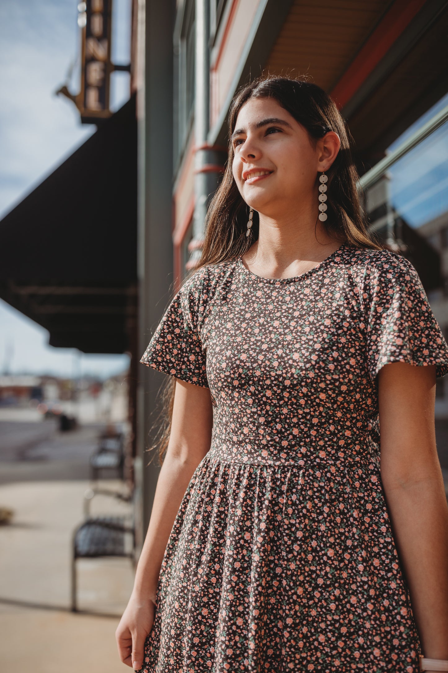Woodsie Floral ~ Everyday Dress