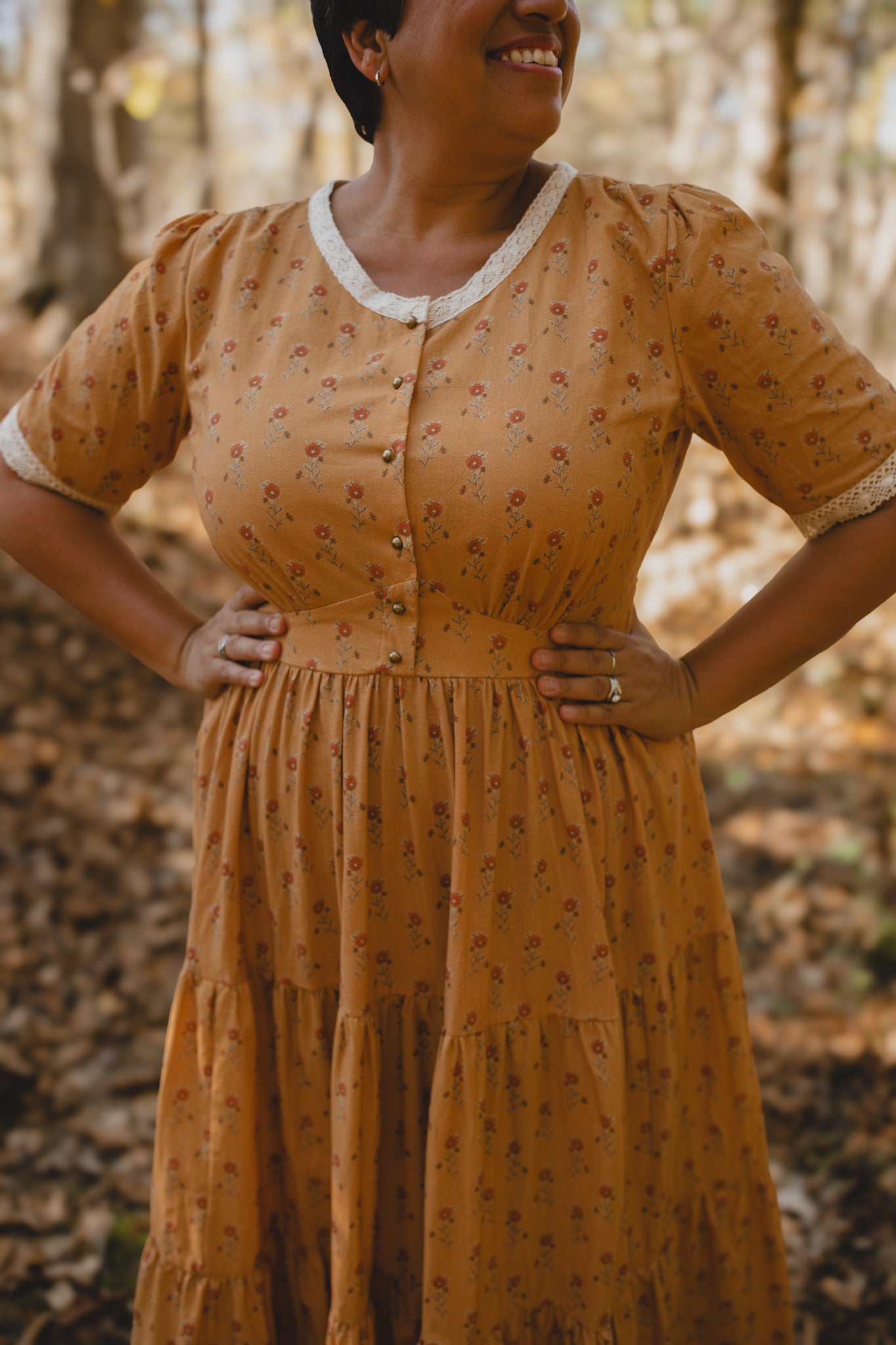 Pressed Marigold ~ Keepsake Dress
