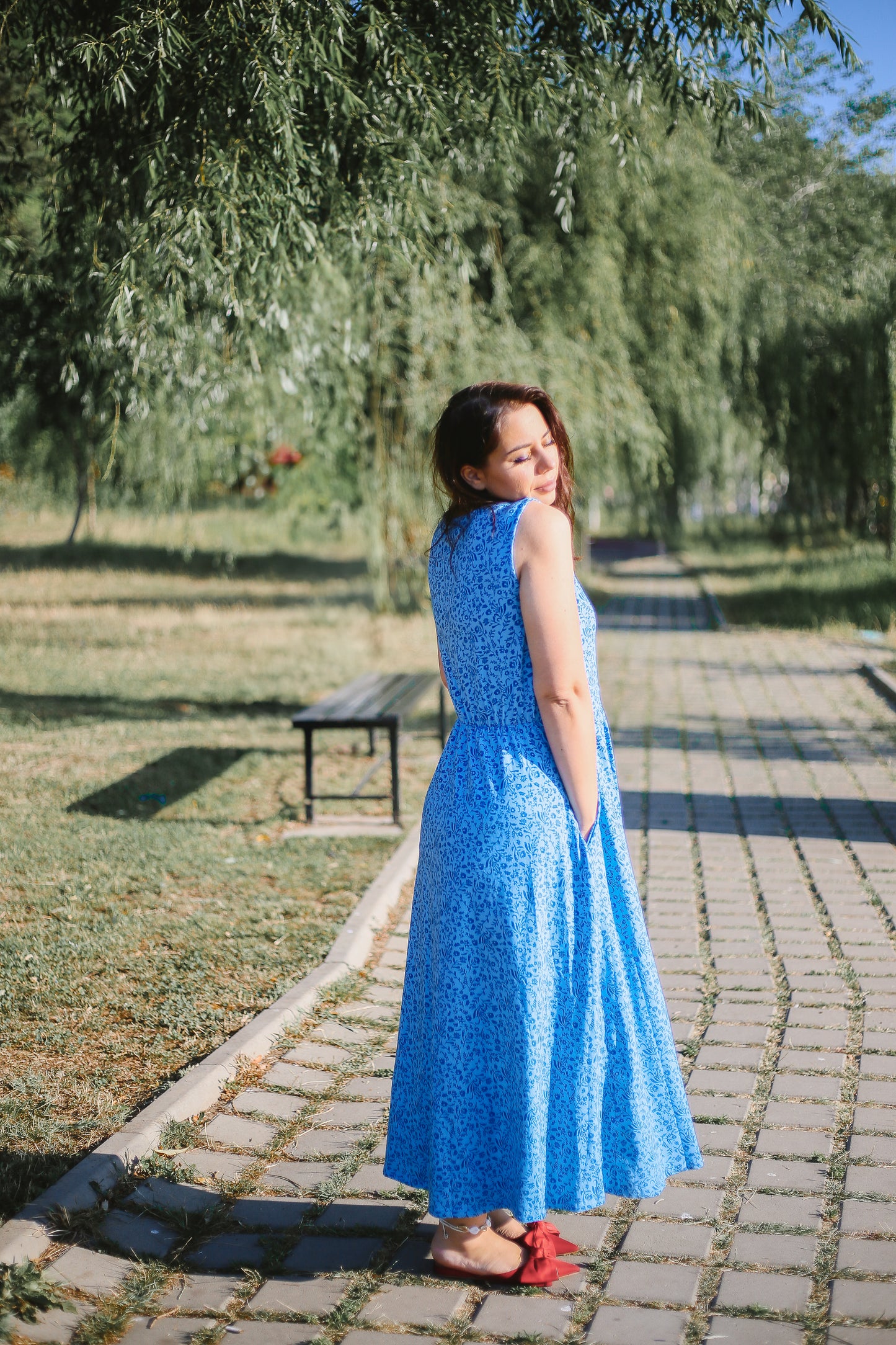 Scripted Azure ~ Homesteader Dress