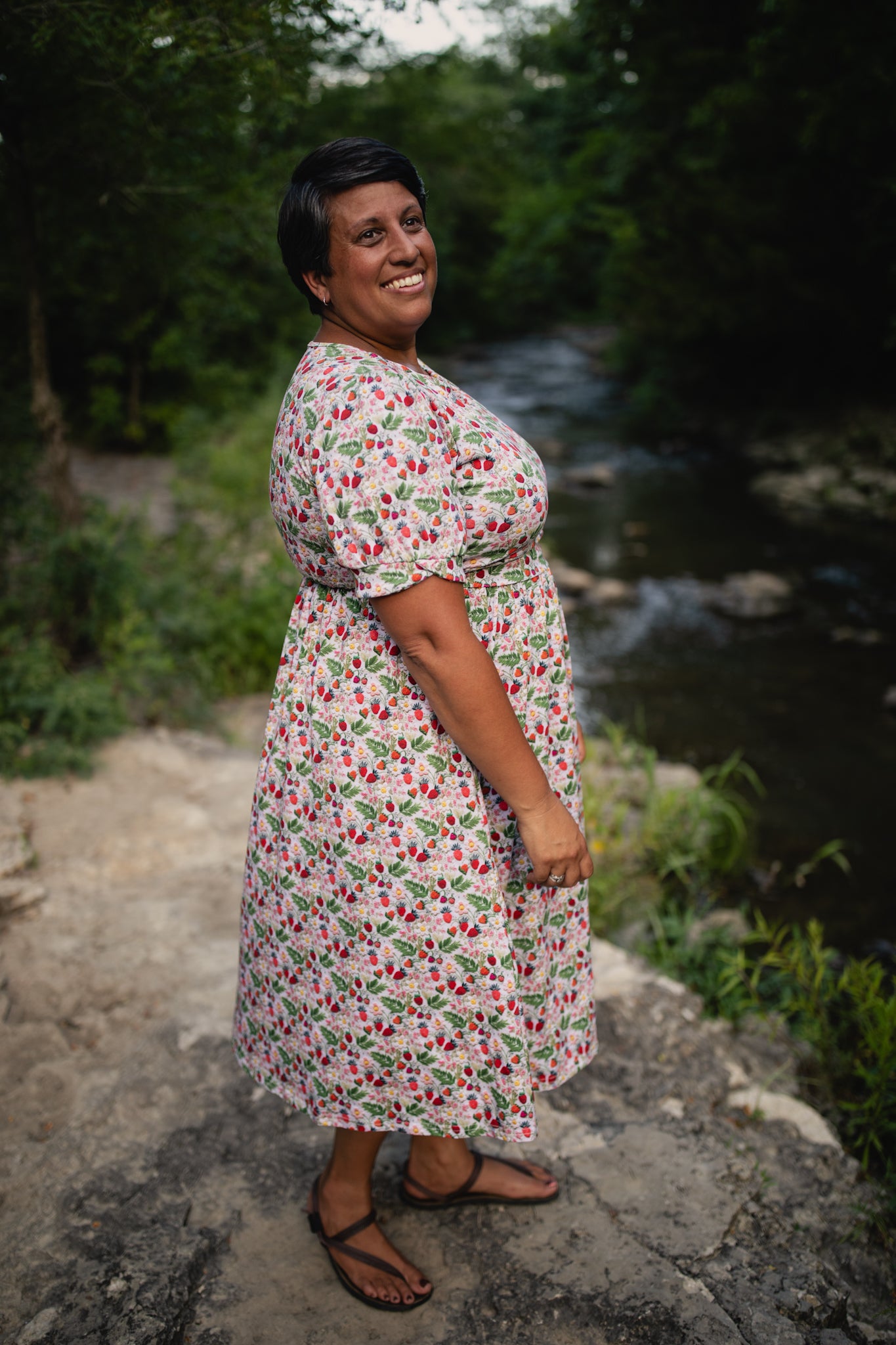 Strawberry Serenity ~ Sweetheart Dress
