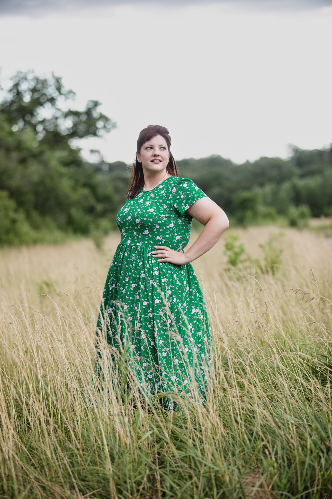 Greenvale Gossamer ~ Canterbury Maxi
