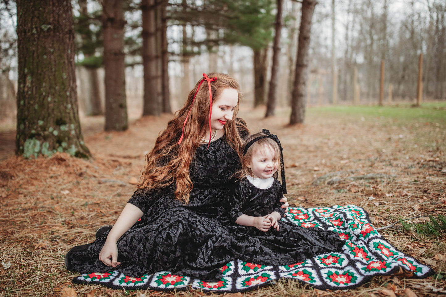 Noir Luxe ~ Fairy-twirl Dress