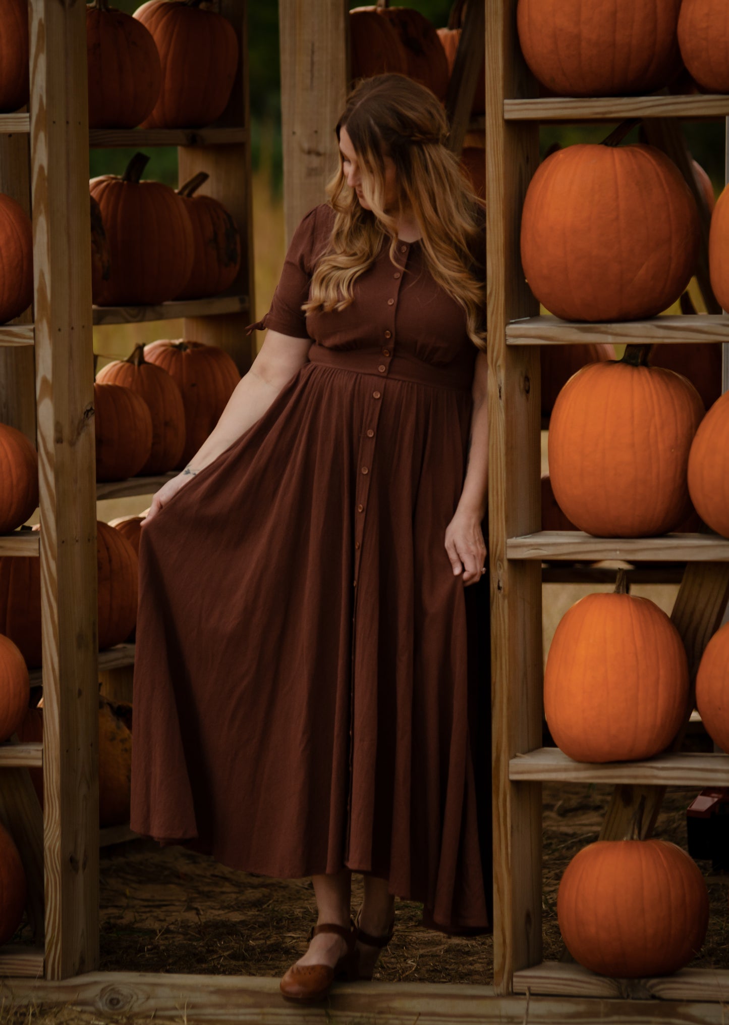 Hickory ~ Hearthside Maxi