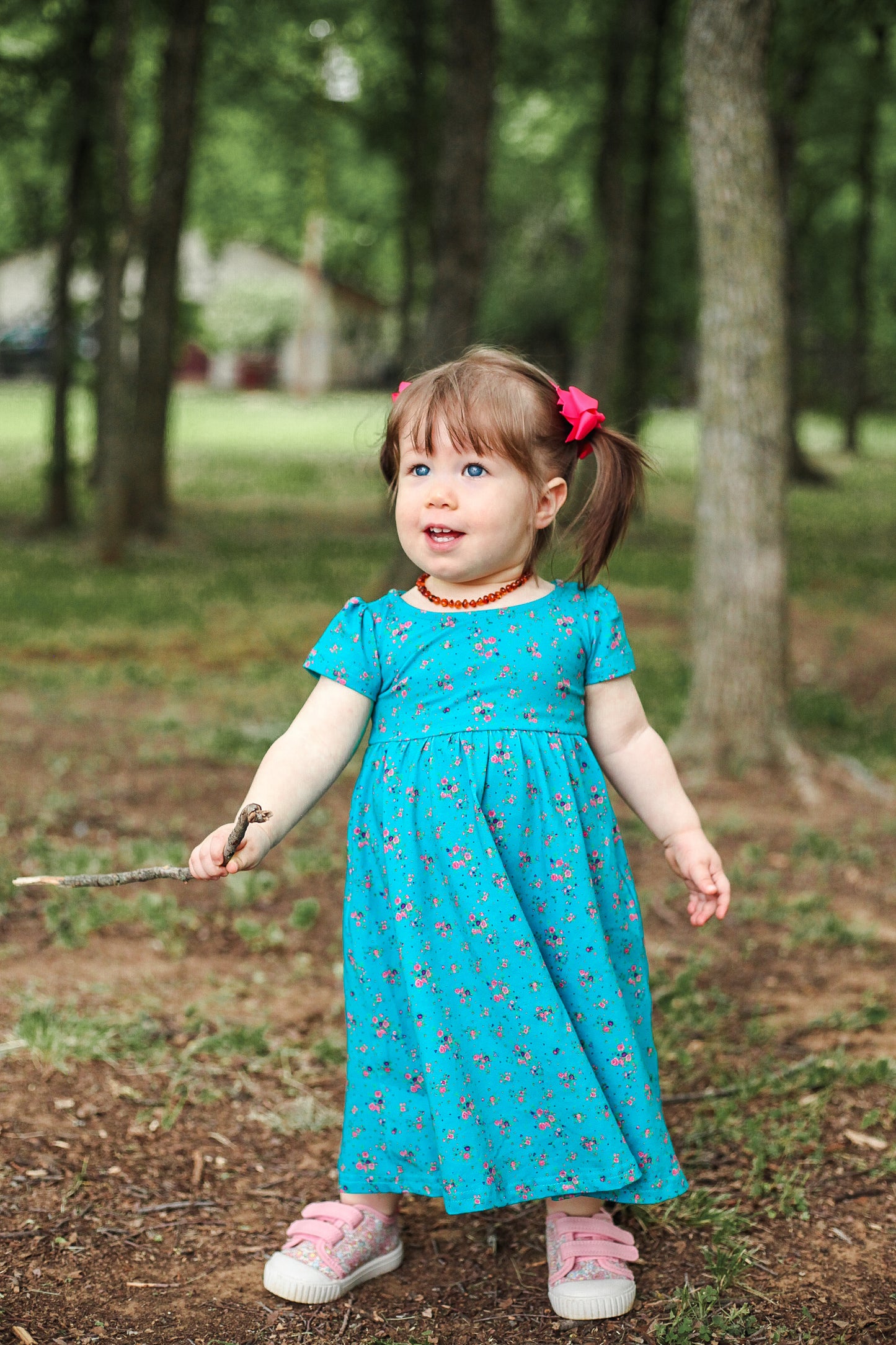 Blue Danube ~ Mini Everyday Dress