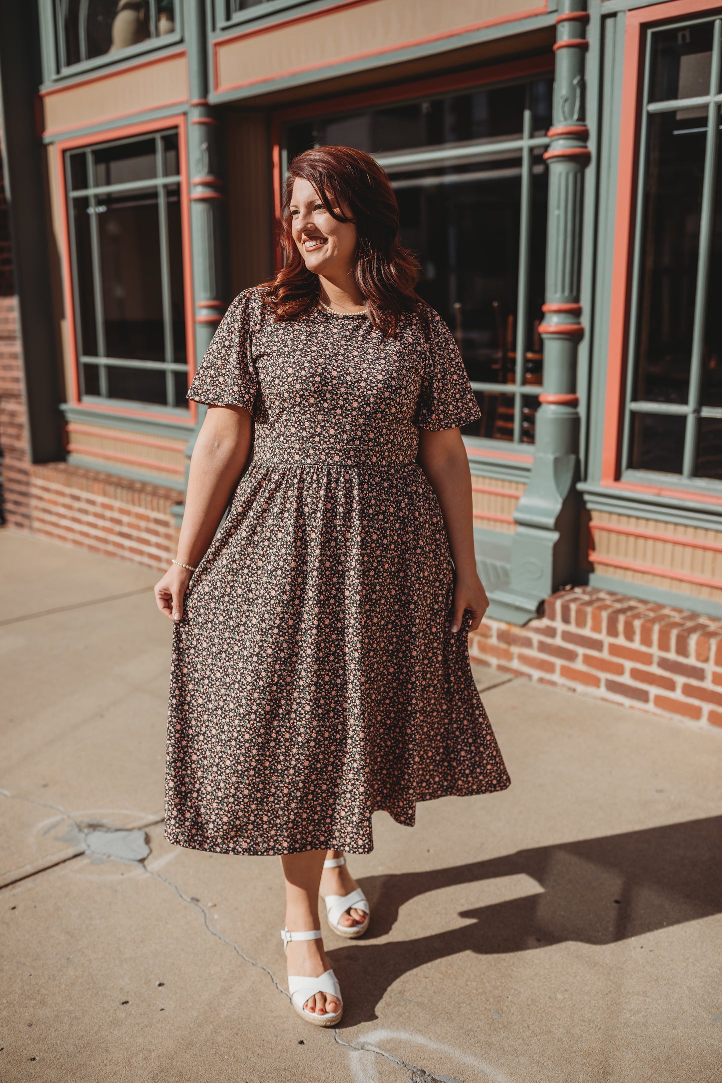 Woodsie Floral ~ Everyday Dress