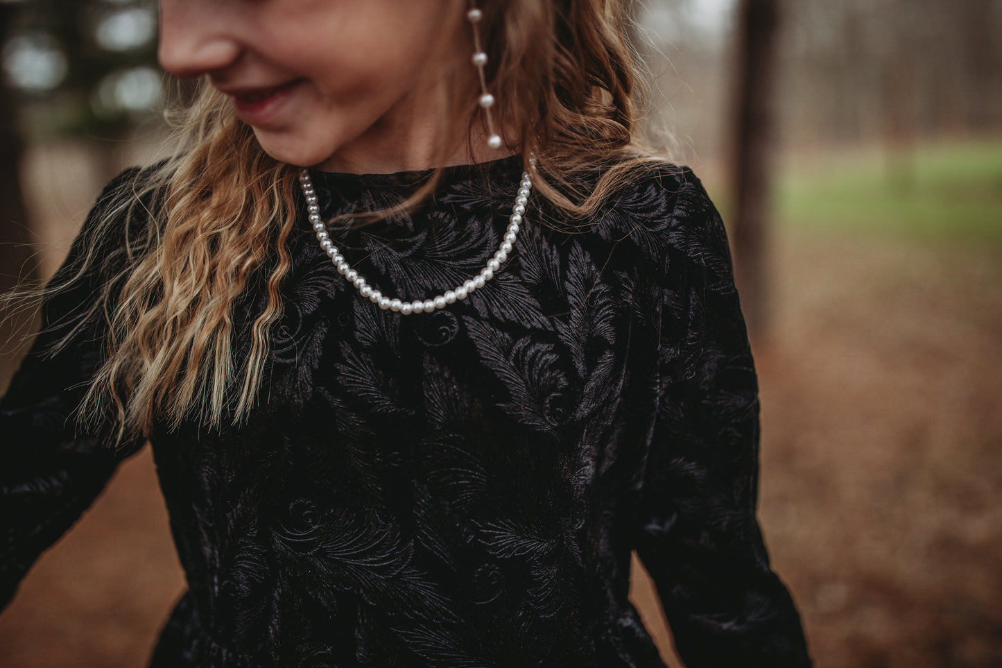 Noir Luxe ~ Fairy-twirl Dress