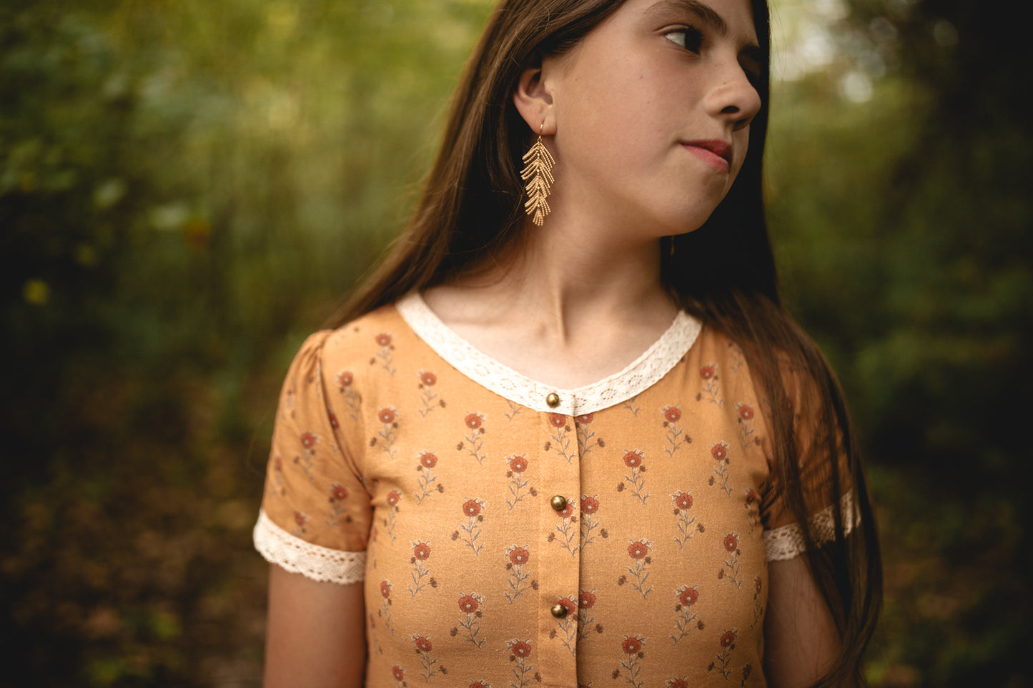 Pressed Marigold ~ Mini Keepsake Dress
