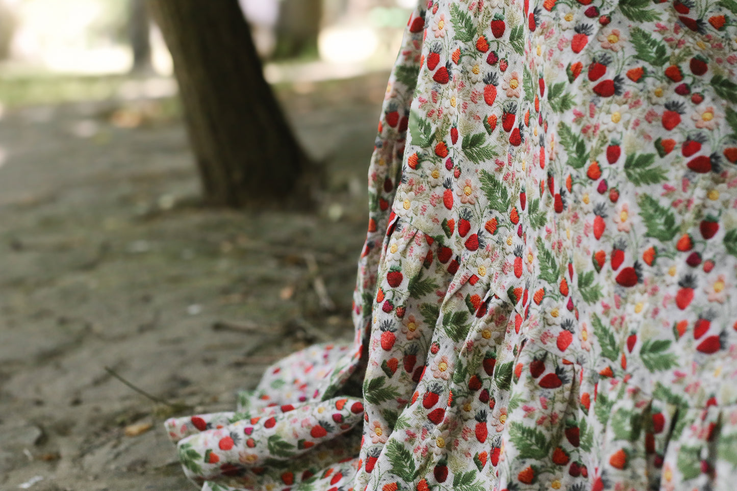 Strawberry Serenity ~ Folklore Maxi