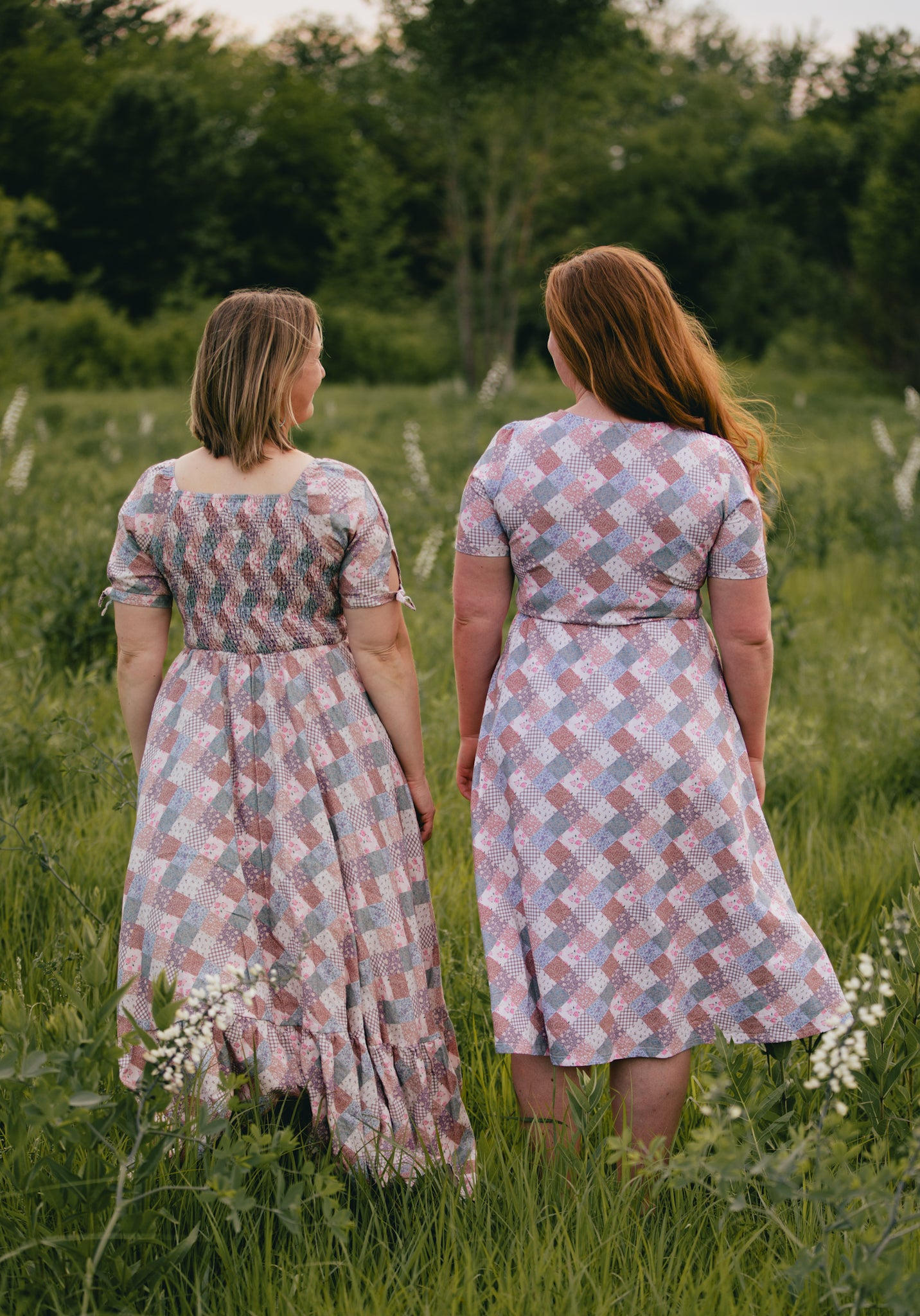 Woven Wildflower ~ Everyday Dress (straight sleeves)