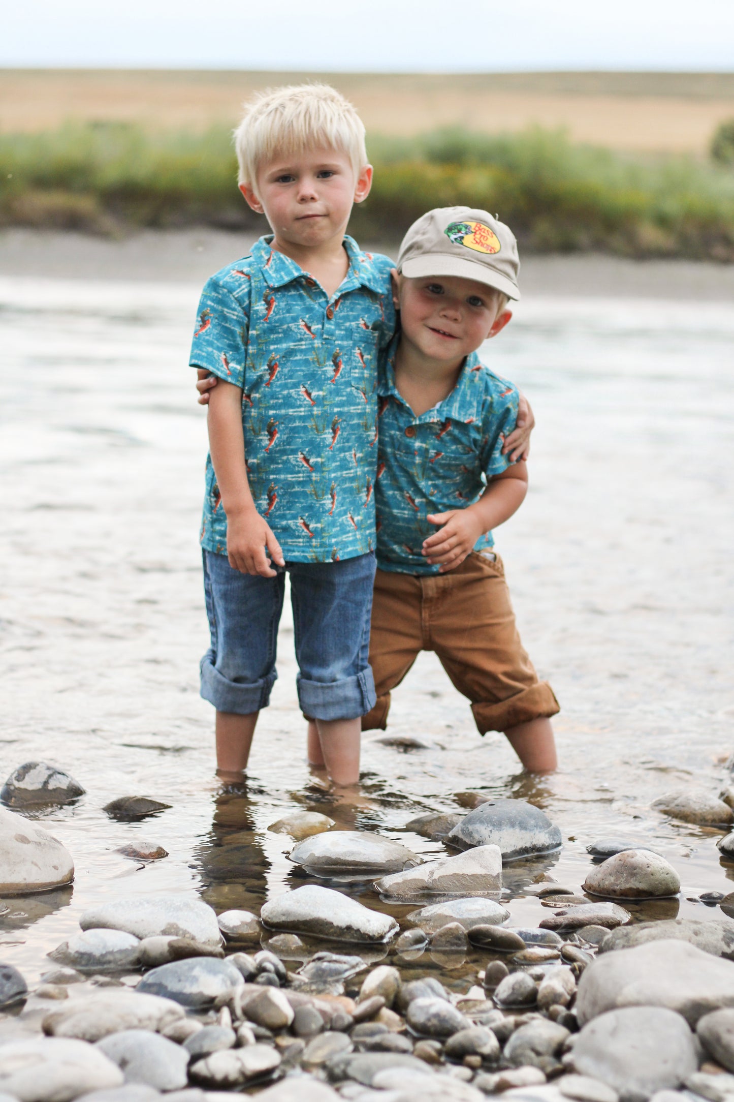 Reel Catch ~ Boy’s Perseverance Polo