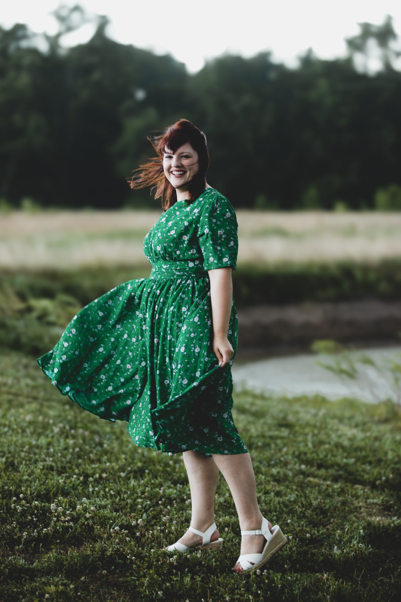 Greenvale Gossamer ~ Wildwood Dress
